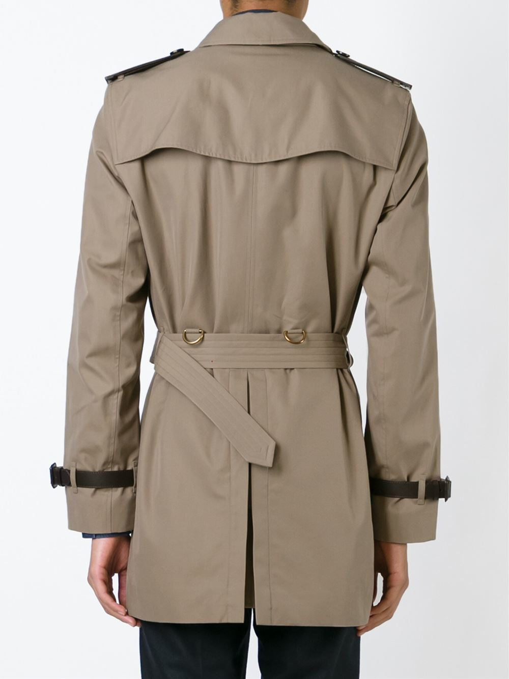 Burberry Classic Trench Coat in Brown for Men | Lyst