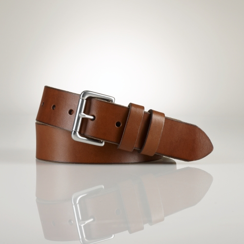 Polo Ralph Lauren Leather Roller Buckle Belt in Brown for Men (Tan) | Lyst