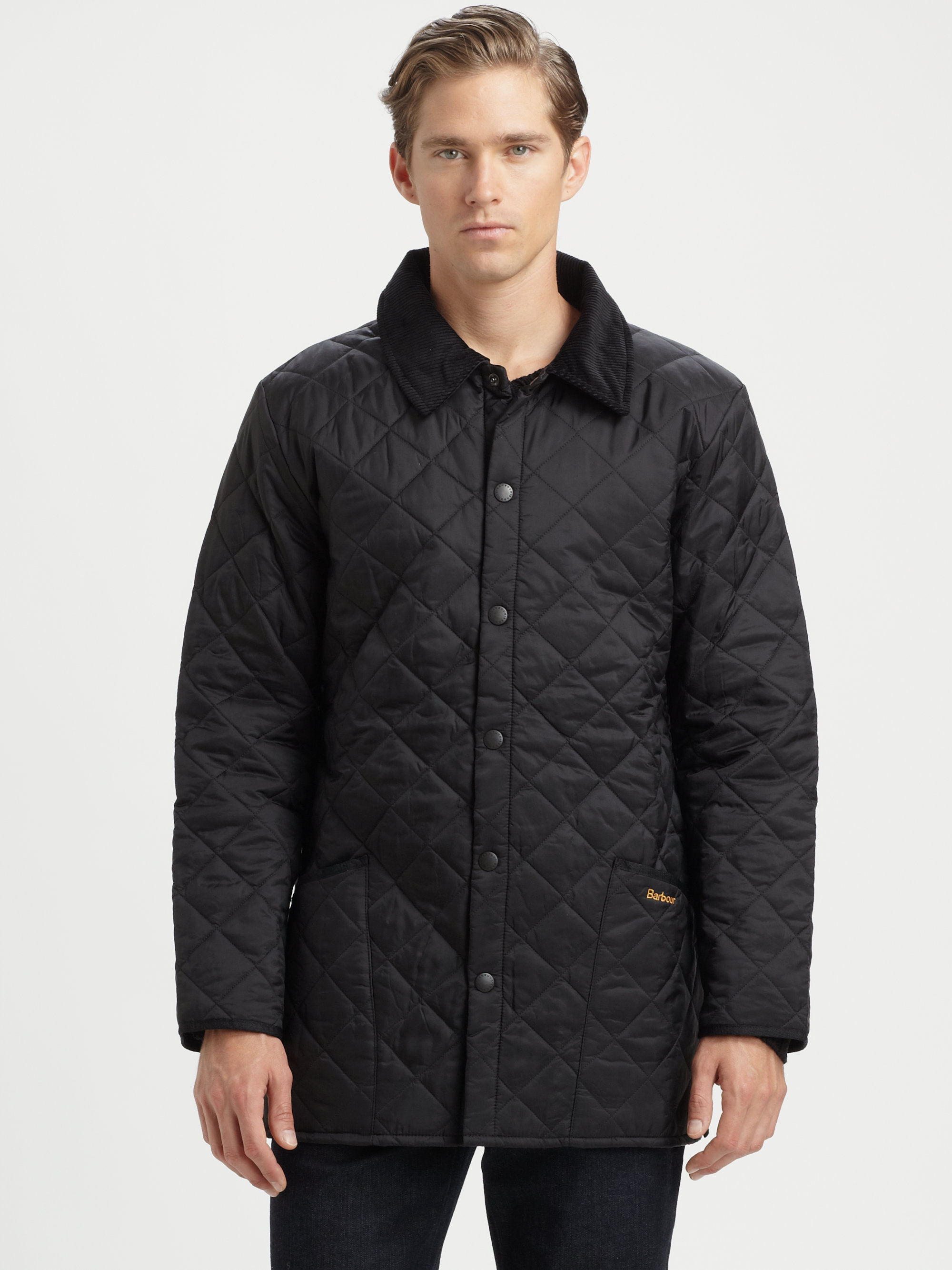 Barbour Liddesdale Quilted Jacket in Green for Men | Lyst