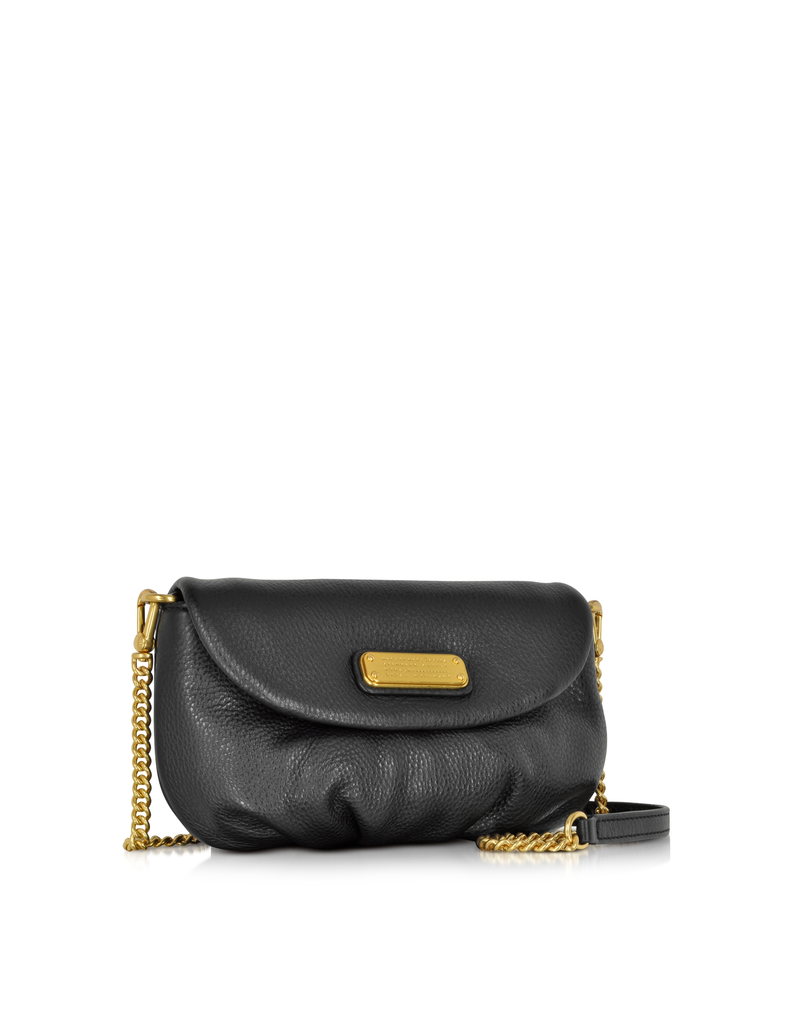 Lyst - Marc By Marc Jacobs New Q Karlie Black Leather Crossbody Bag in Black