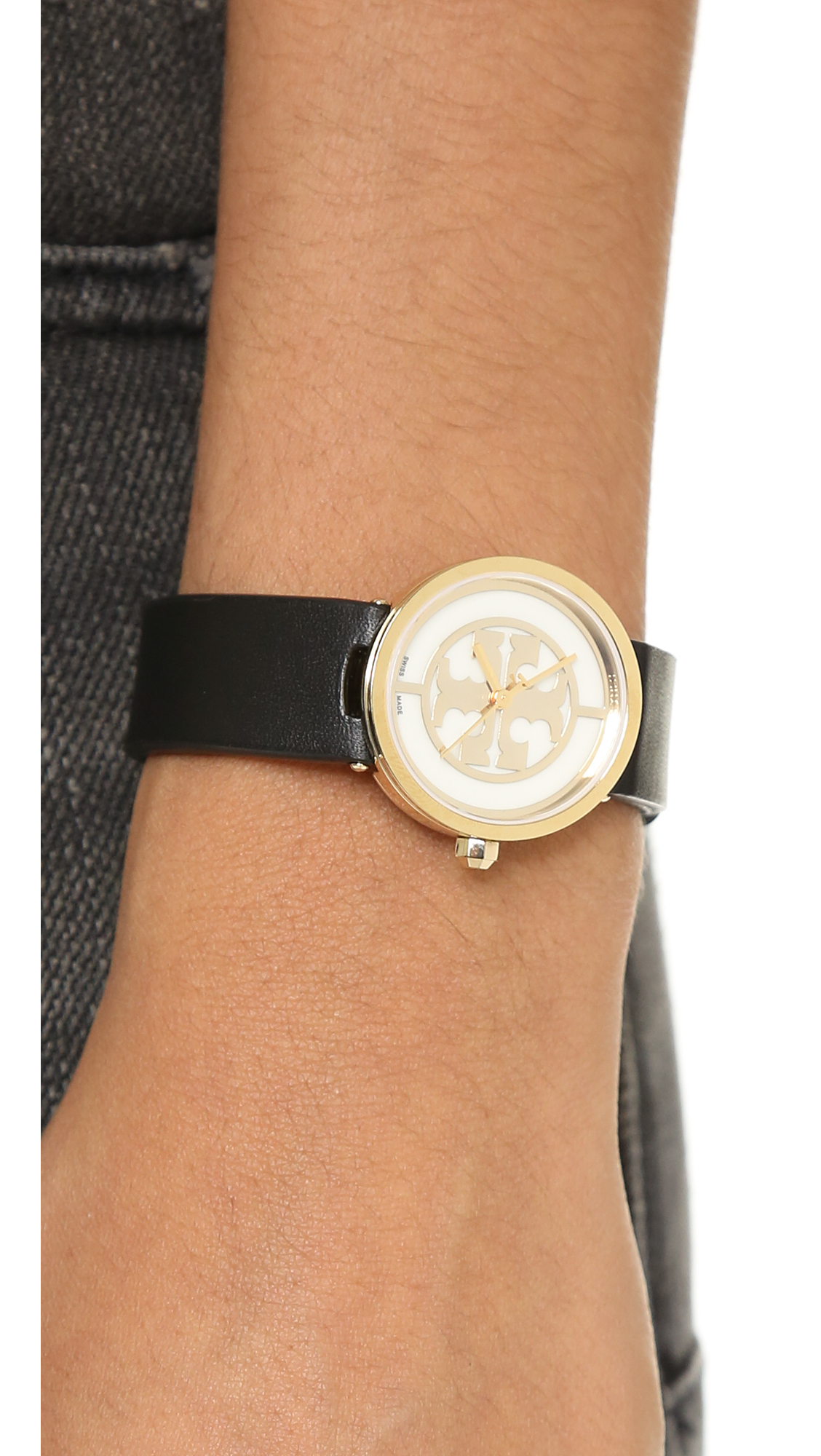 Lyst - Tory Burch Reva Watch in Metallic