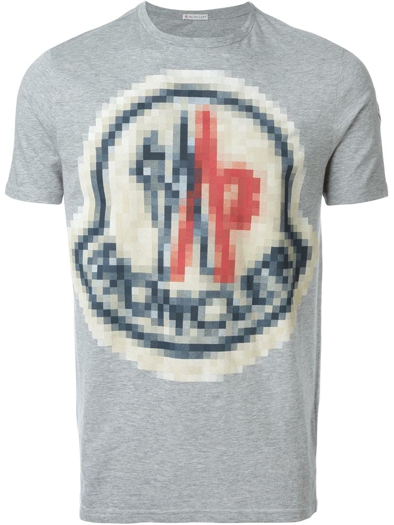 grey moncler tshirt