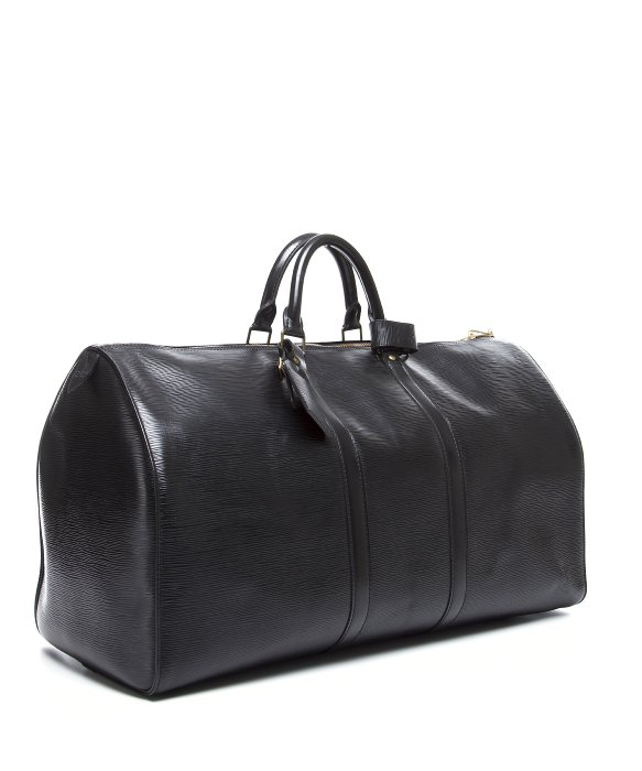 Lyst Louis Vuitton Preowned Black Epi Leather Keepall 55 Bag In Gallery