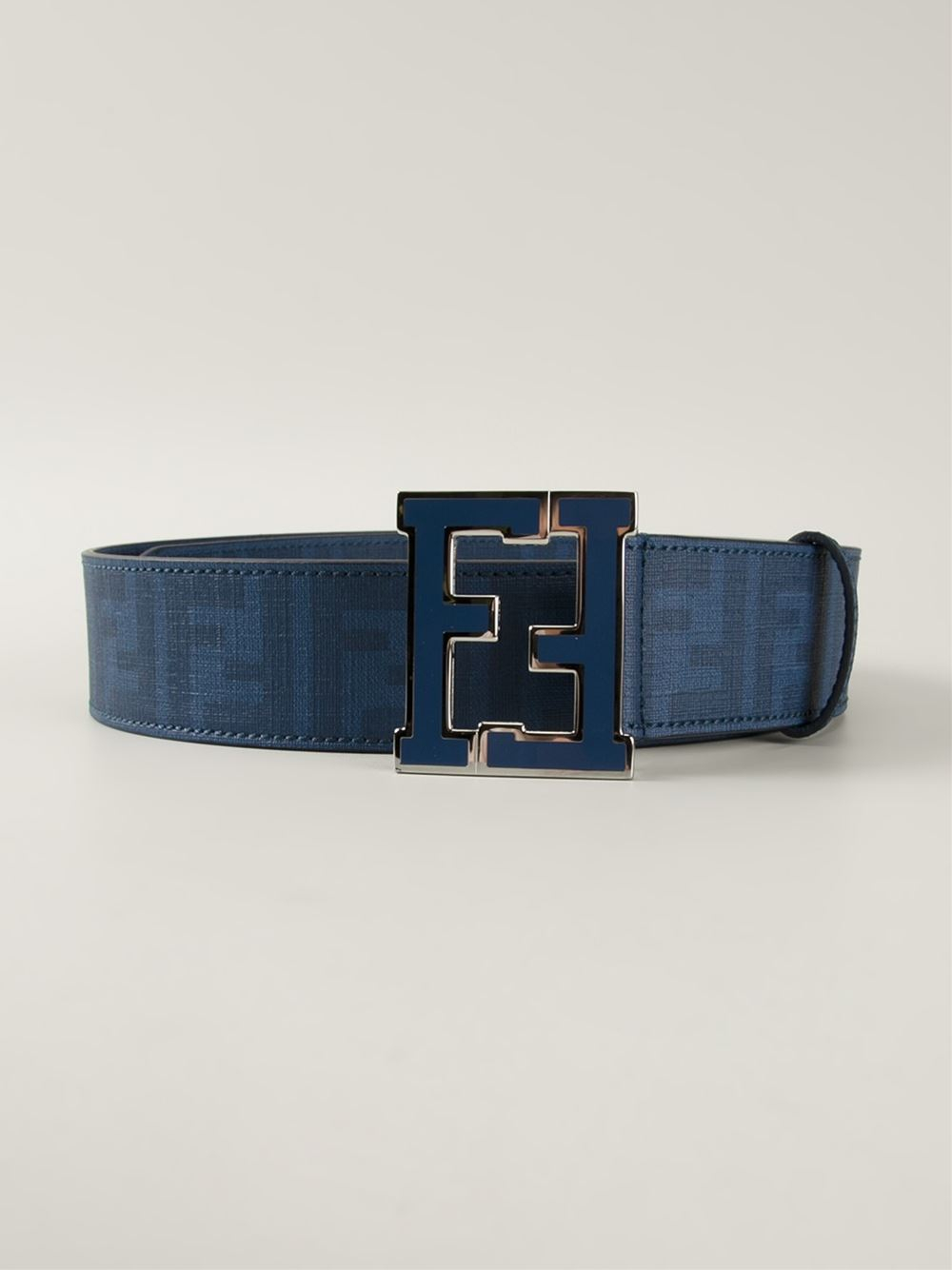 black and blue fendi belt