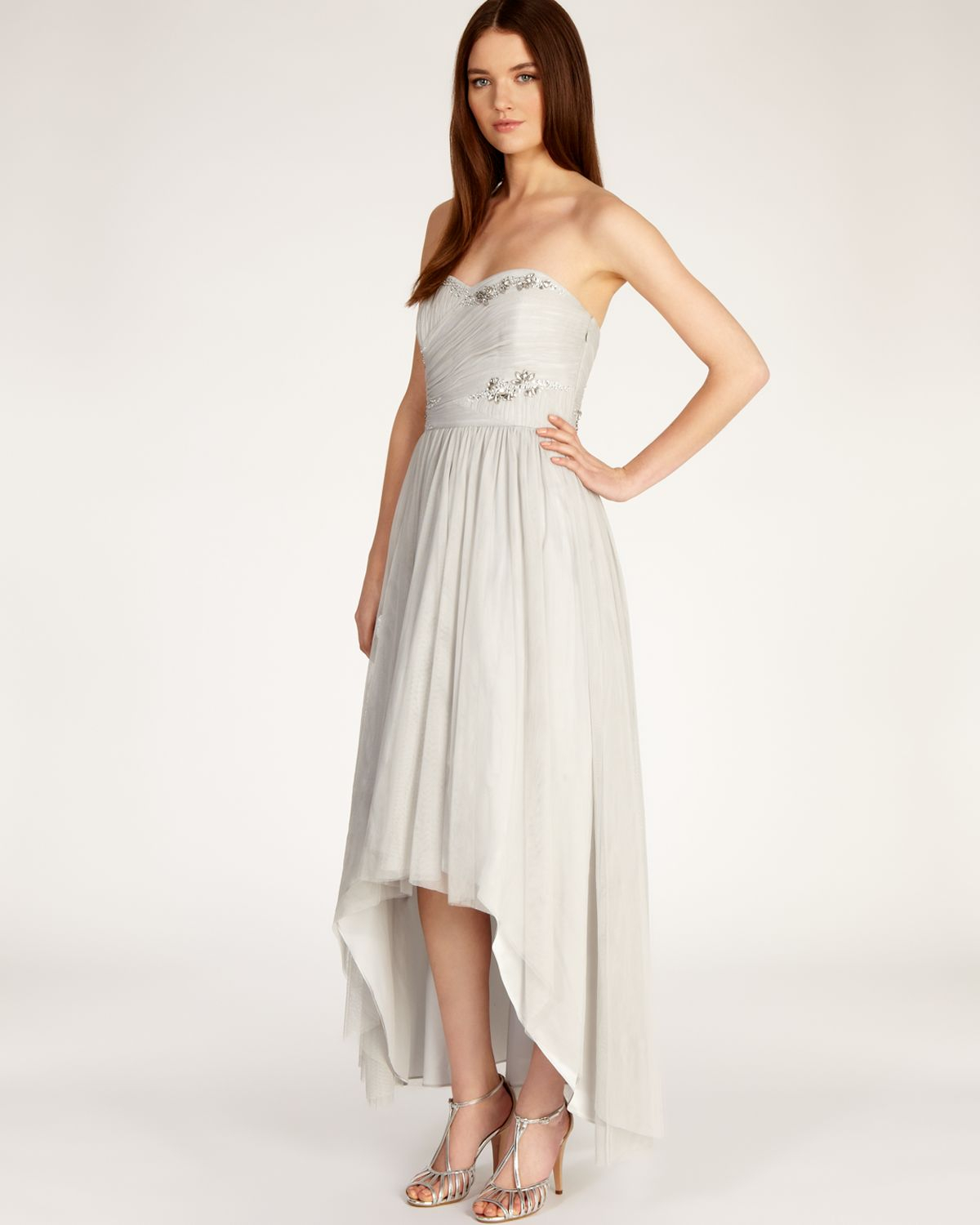 Coast Dress Ivy Rose in Gray | Lyst