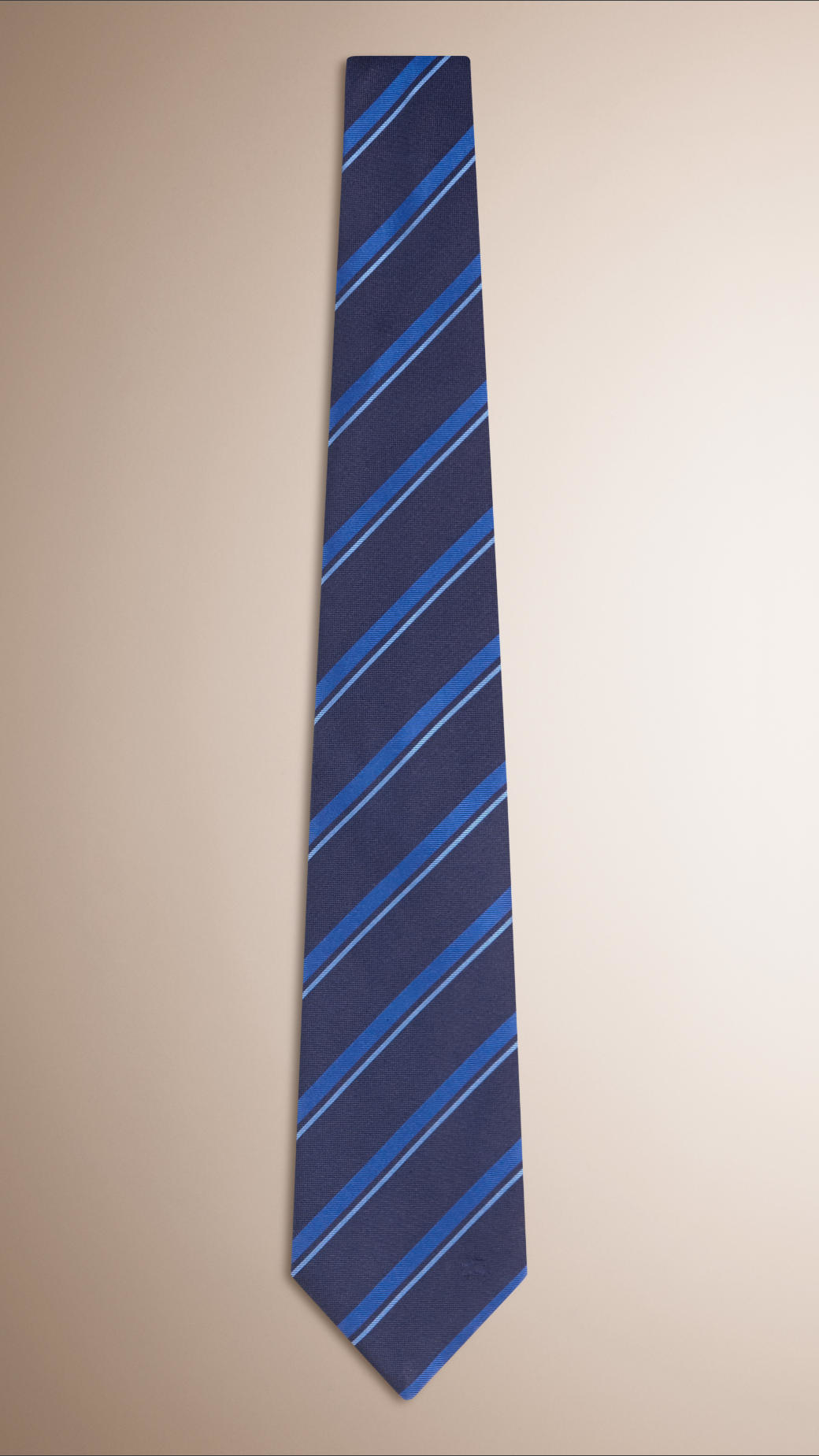 Burberry Classic Cut Striped Silk Tie in Blue for Men (navy) Lyst