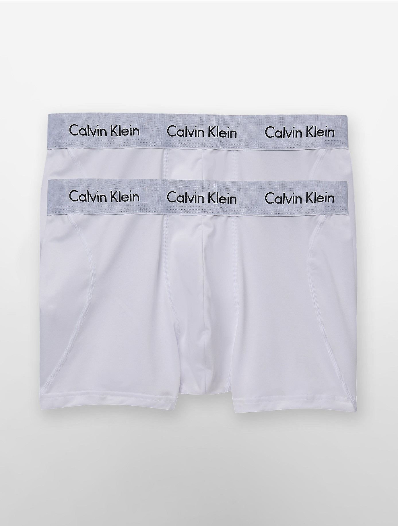 Calvin klein Underwear Micro Stretch 2 Pack Trunk in White for Men Lyst