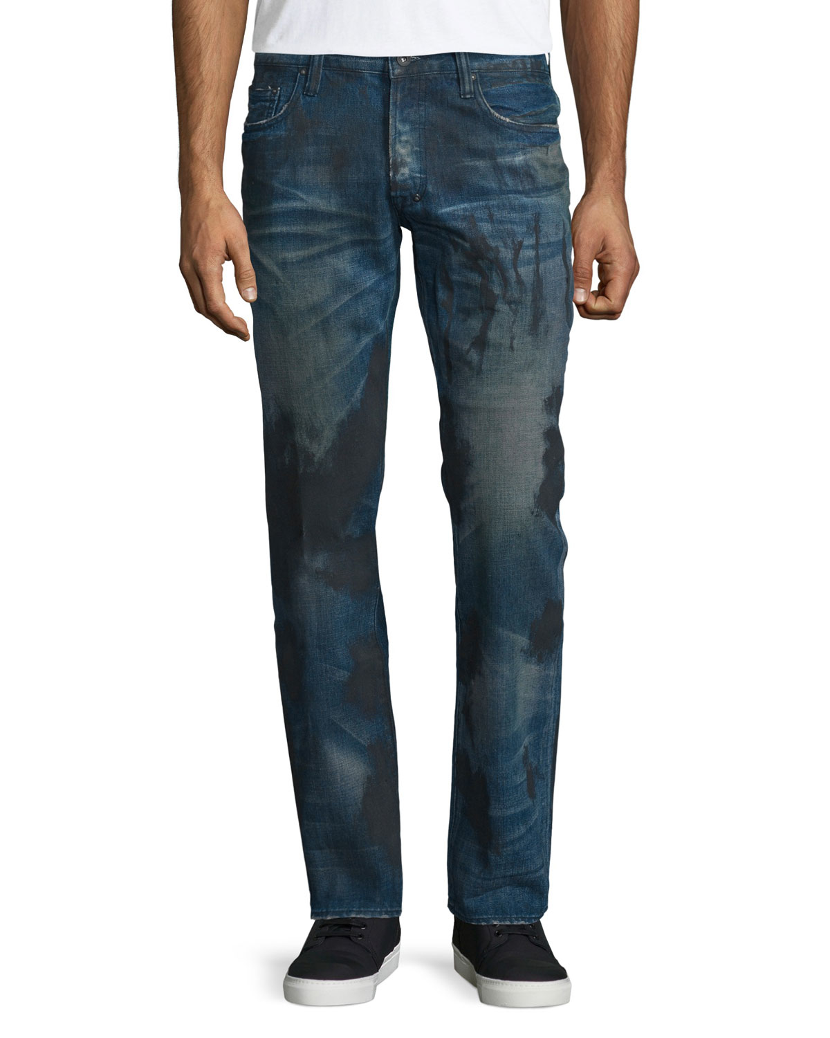 Lyst - Prps Barracuda Dirty-wash Denim Jeans in Blue for Men
