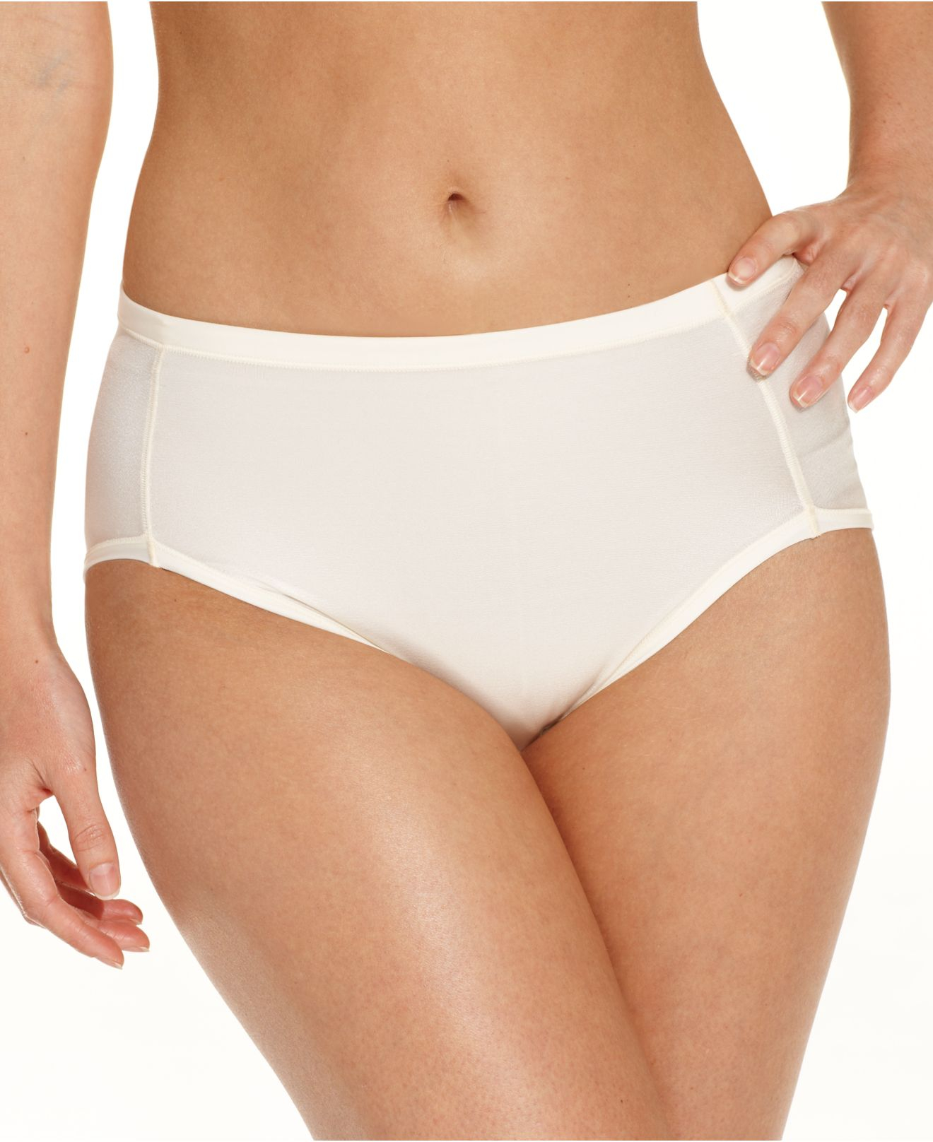 Lyst Vanity Fair Caress High Cut 13137 In White