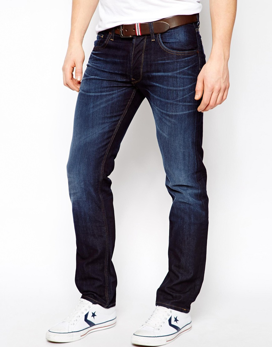 Lee Jeans Jeans Daren Regular Slim Fit Strong Hand Stretch in Blue for ...