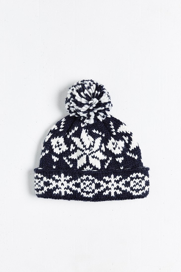 obey beanie pom pom Beanies
