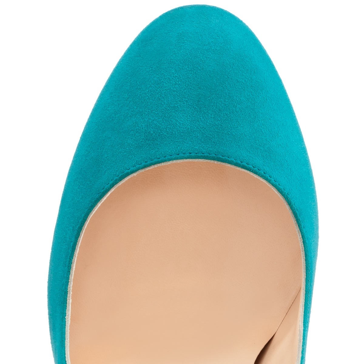 Christian louboutin Ron Ron Veau Velours in Blue | Lyst