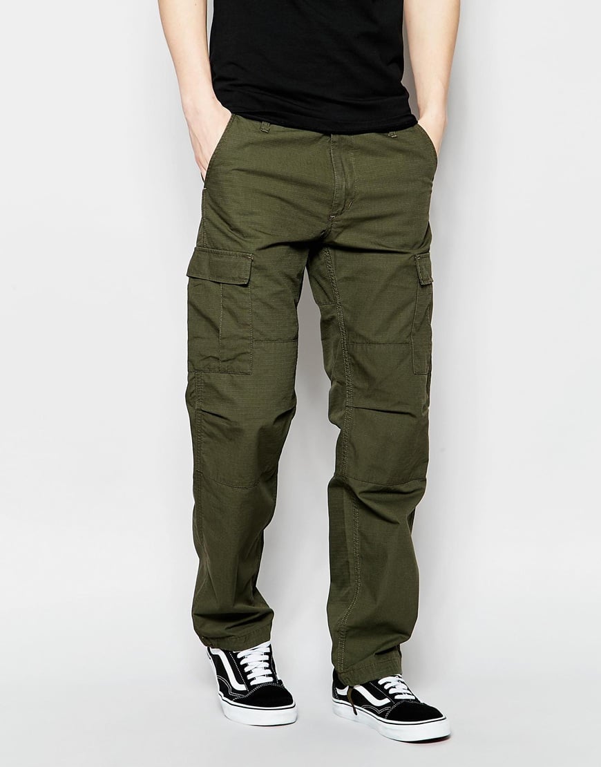 Lyst - Carhartt Wip Aviation Cargo Pants - Cypress Rinsed in Green for Men