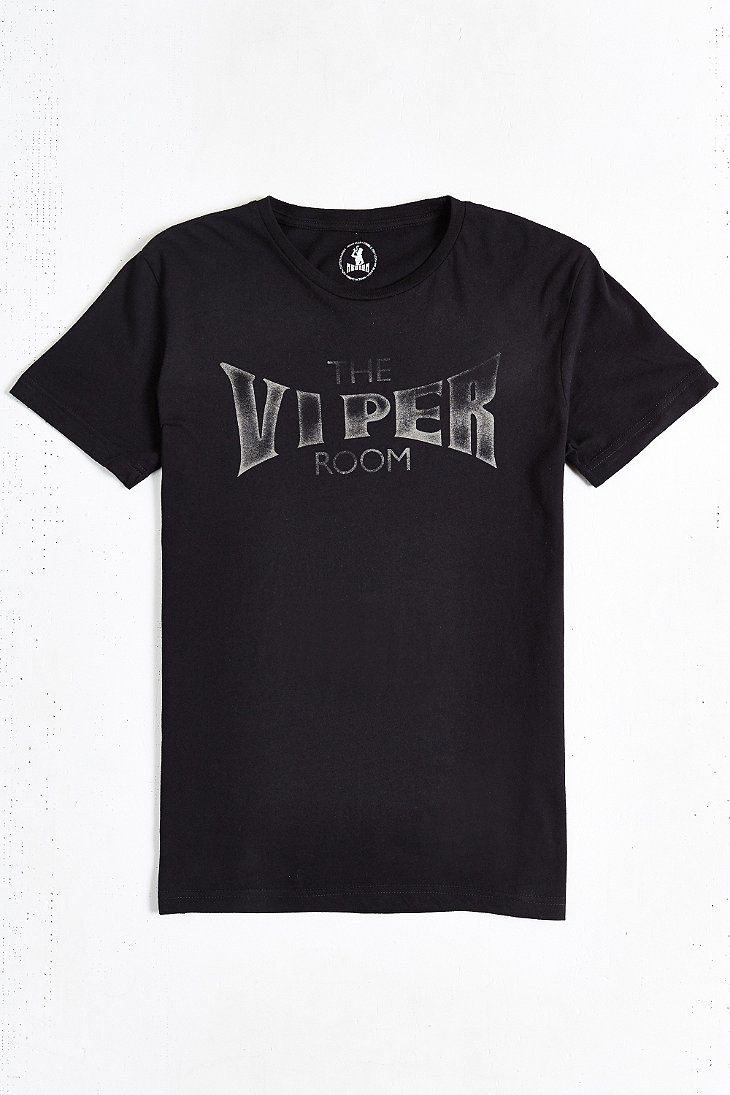 Lyst - Urban Outfitters The Viper Room Logo Tee in Black for Men