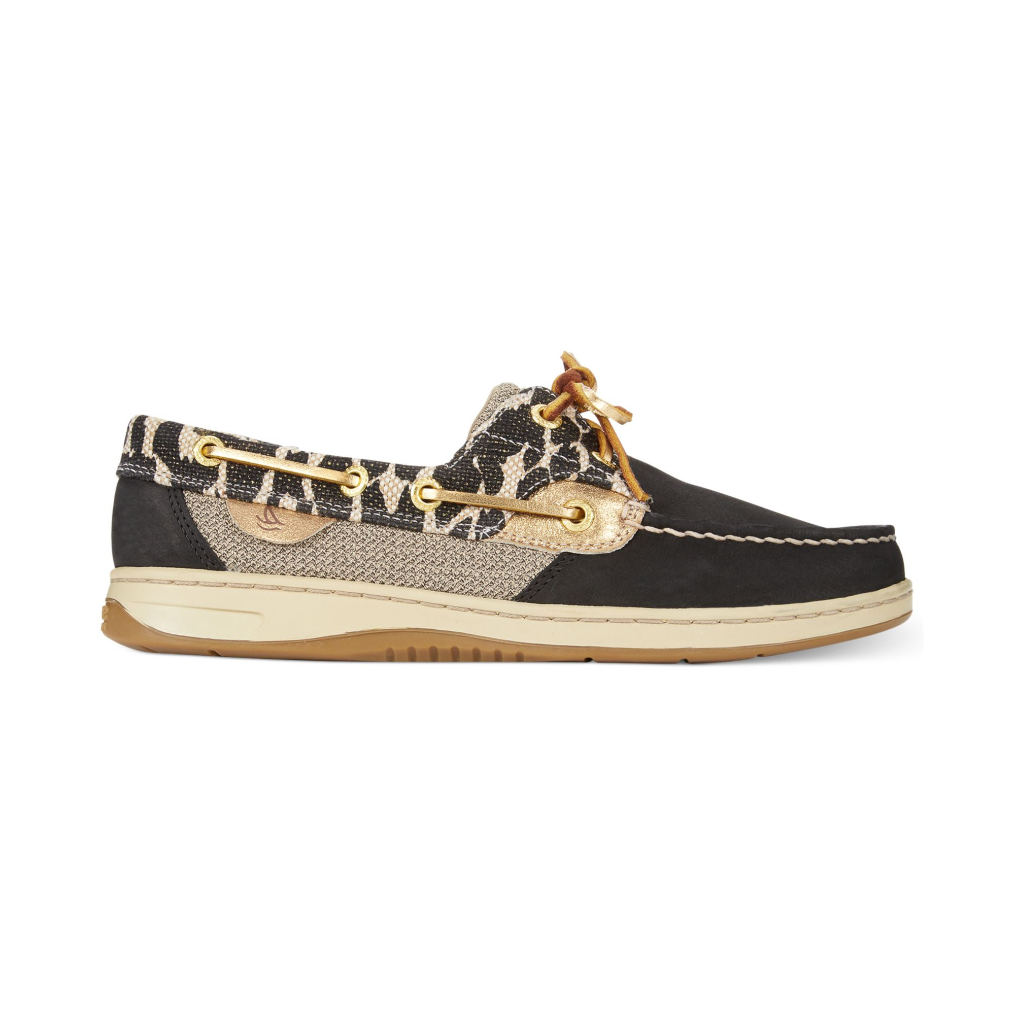 Sperry top-sider Women's Bluefish Boat Shoes in Black ...