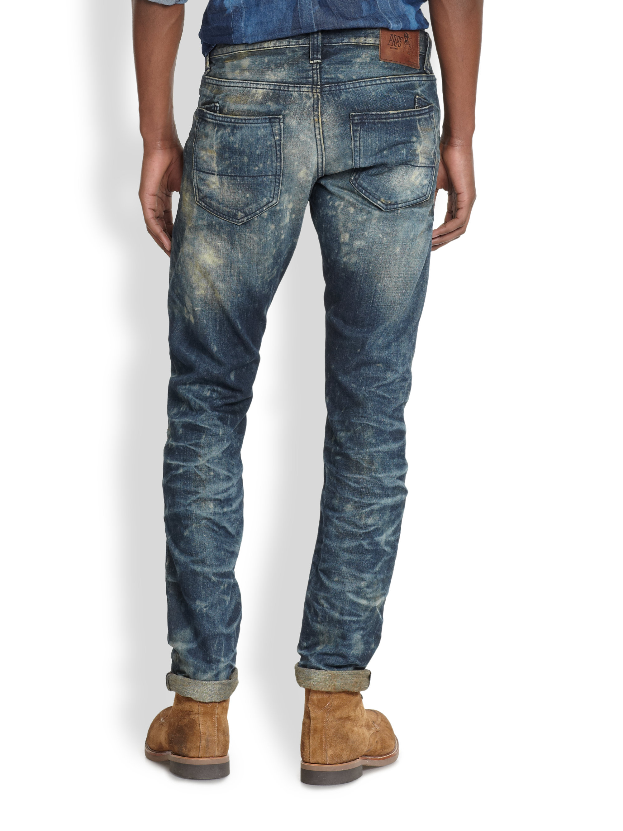 Lyst - Prps Barracuda Straightleg Jeans in Blue for Men