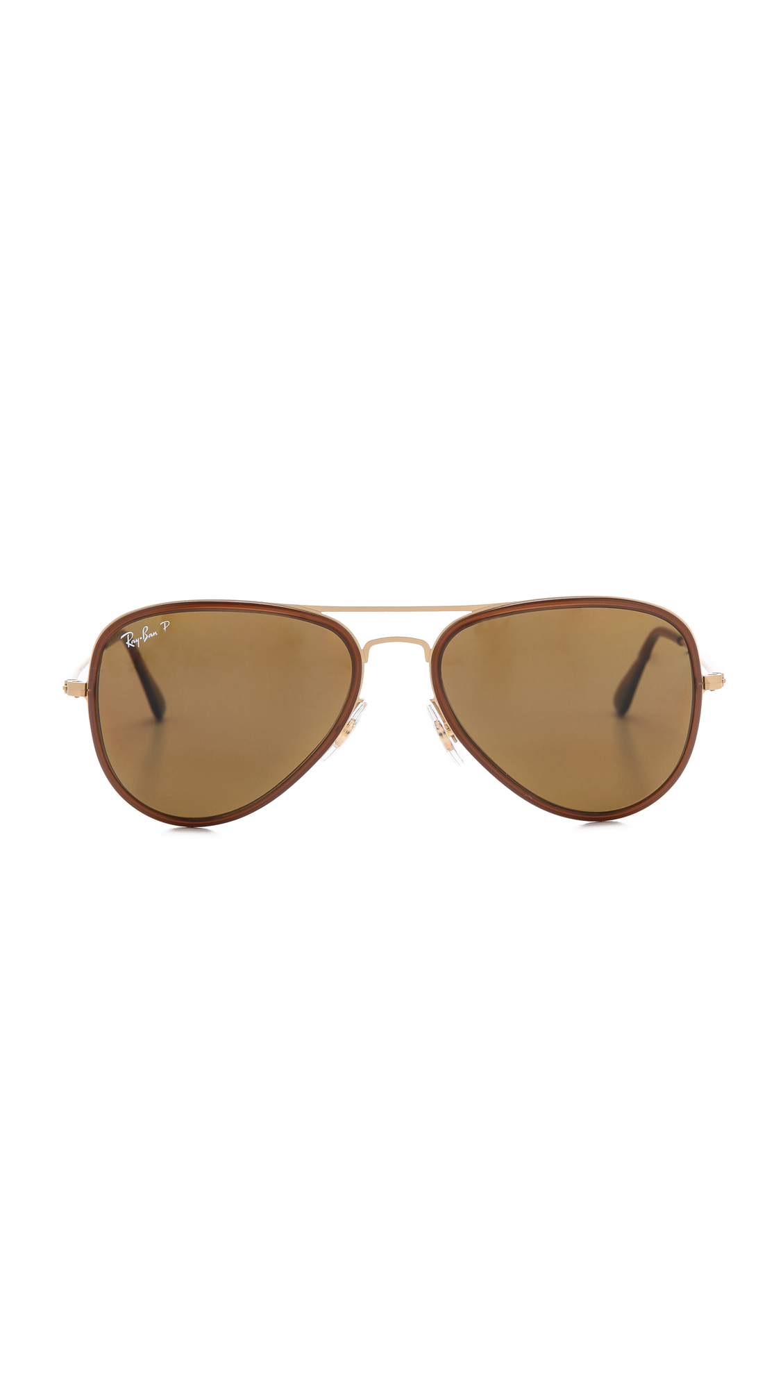 Lyst - Ray-Ban Icons Avator Polarized Sunglasses Sand