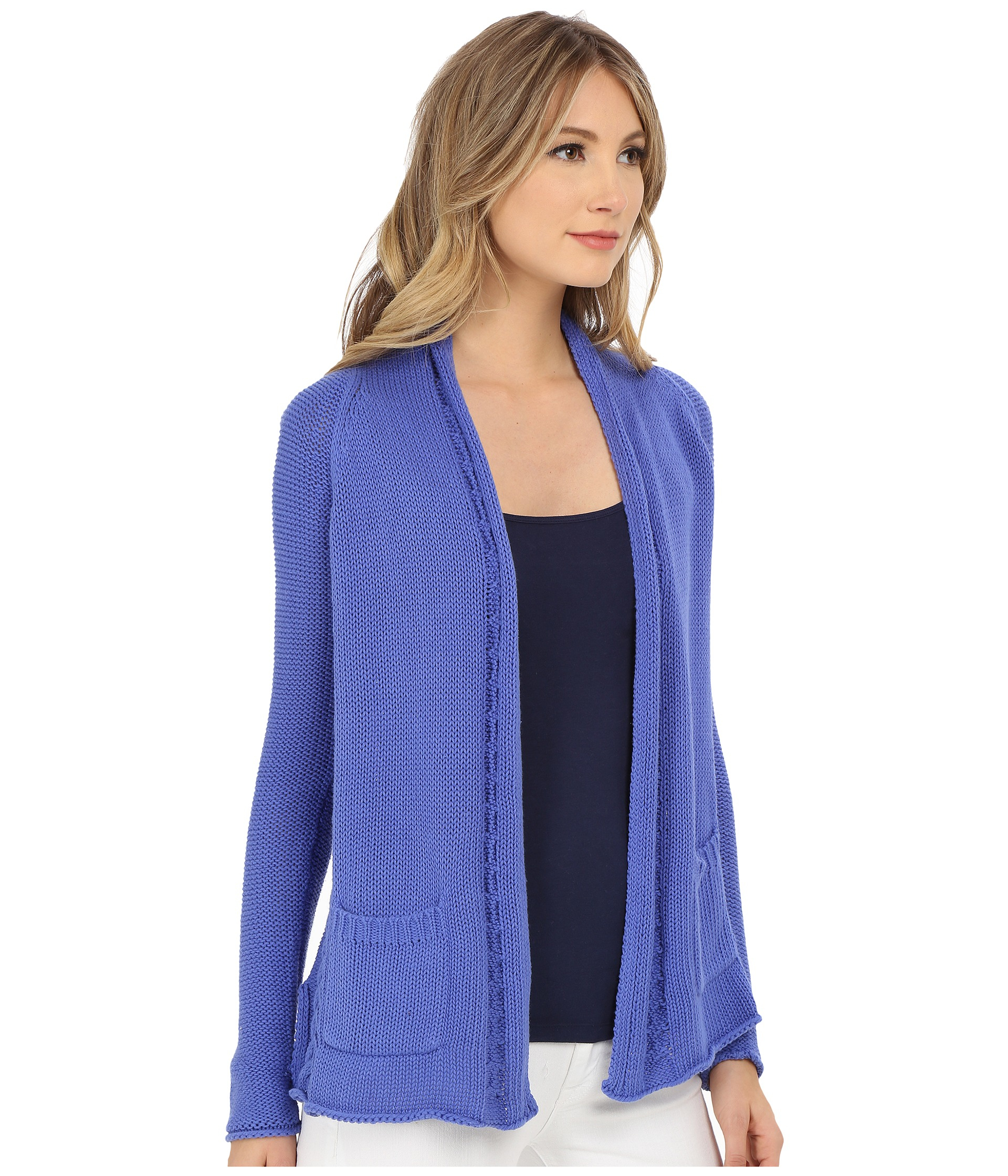 Lyst Lilly Pulitzer Leah Cardigan in Blue