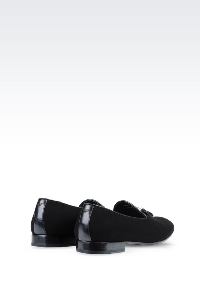 emporio armani loafers emporio armani loafers in black for lyst emporio armani loafers emporio armani loafers in black for lyst