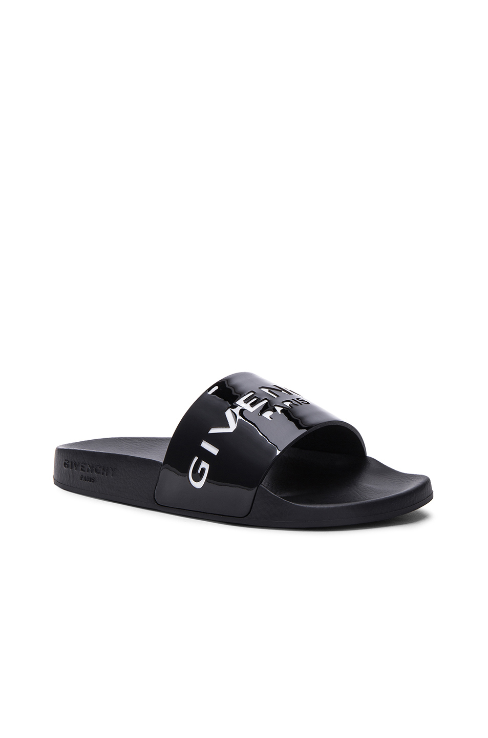 givenchy paris black slides