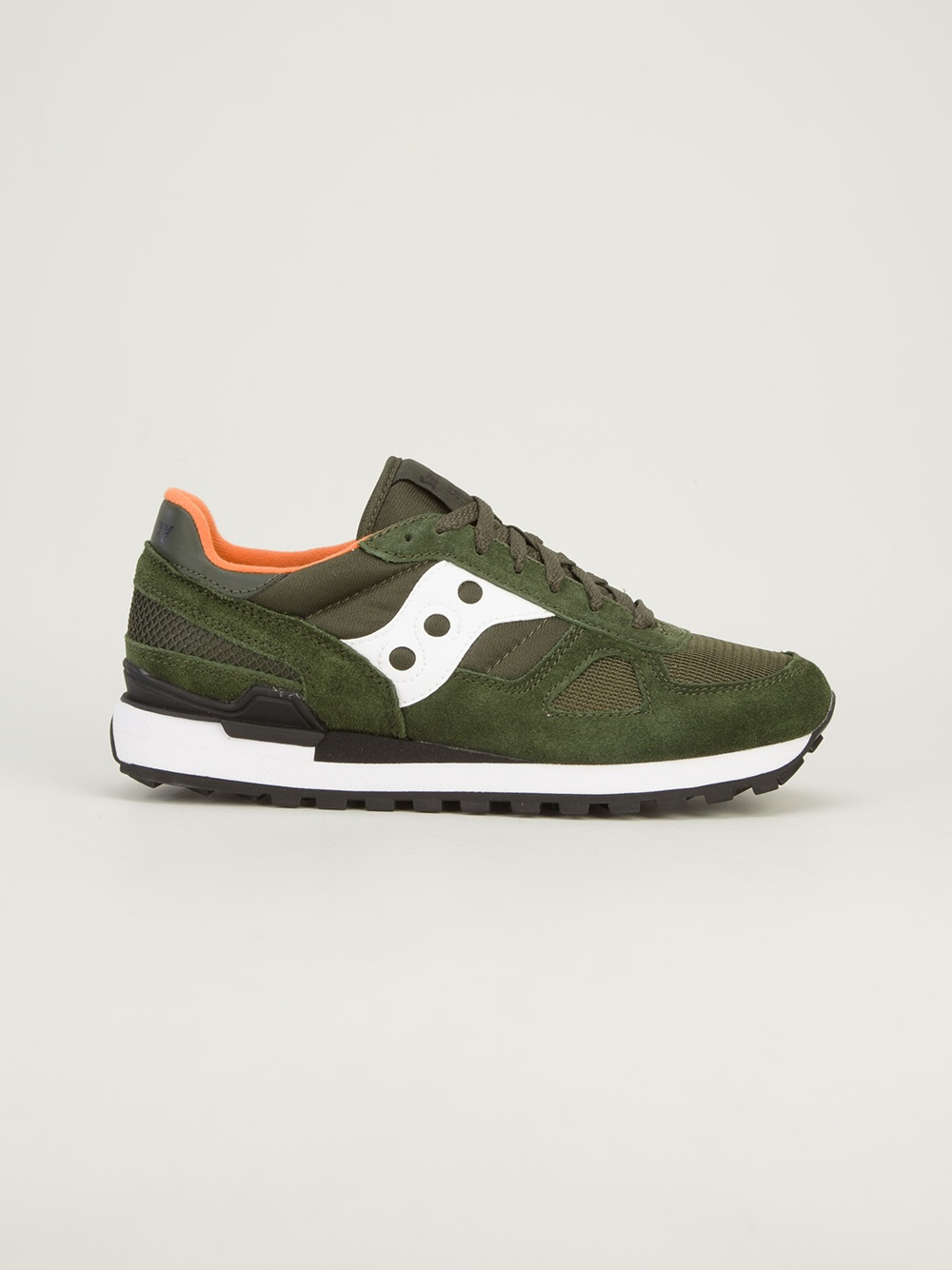 saucony shadow dark green