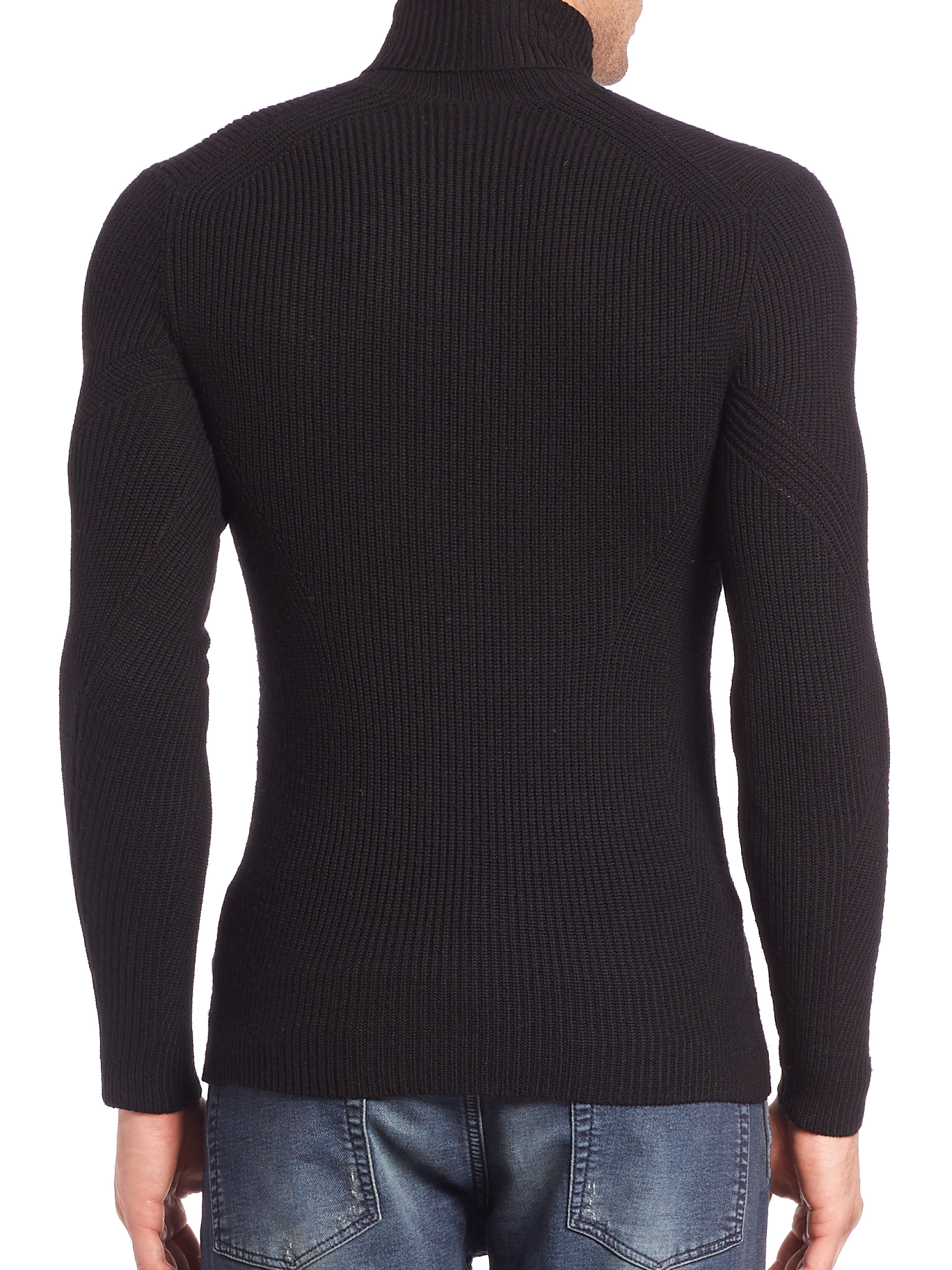 Mens merino wool turtleneck sweater womens