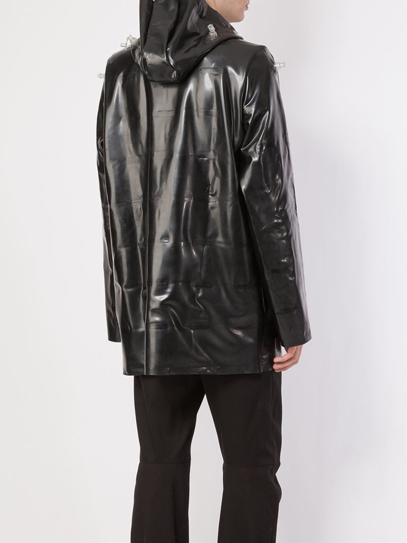 Lyst - Christopher raeburn Inflatable Hooded Jacket in Black for Men