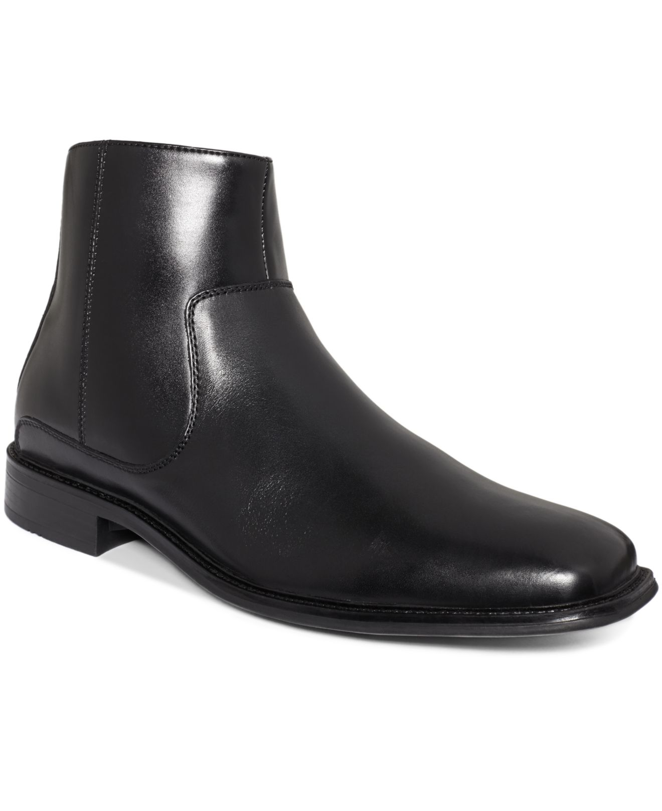 Lyst - Dockers Grant Side Zip Boots in Black for Men