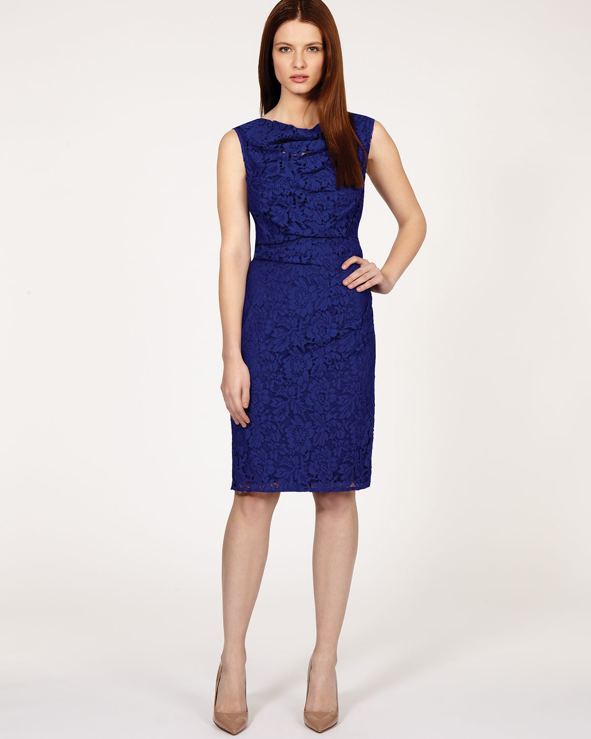 Lyst - Coast Dress Lianna Lace in Blue