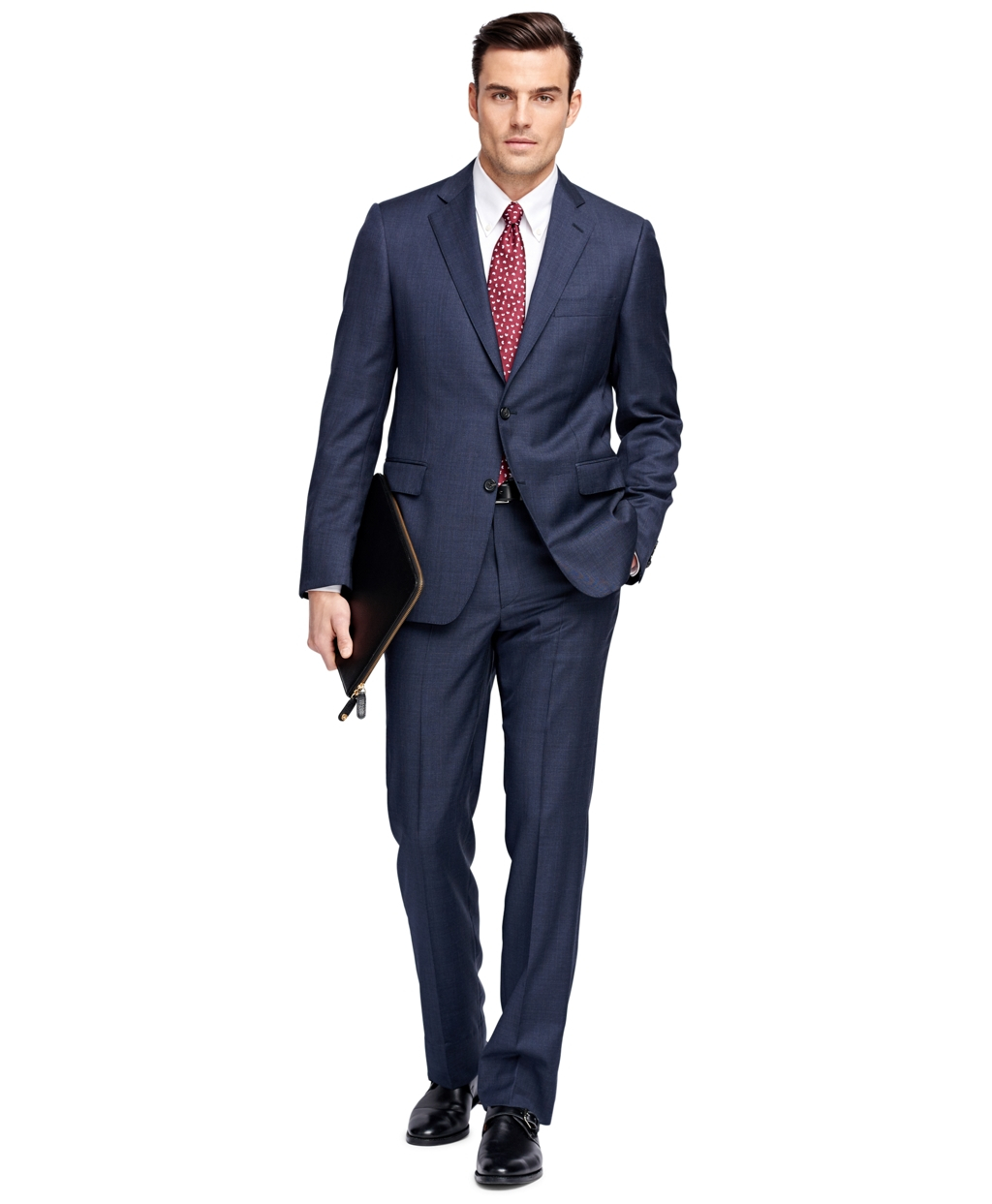 Lyst - Brooks brothers Regent Fit Windowpane 1818 Suit in Blue for Men