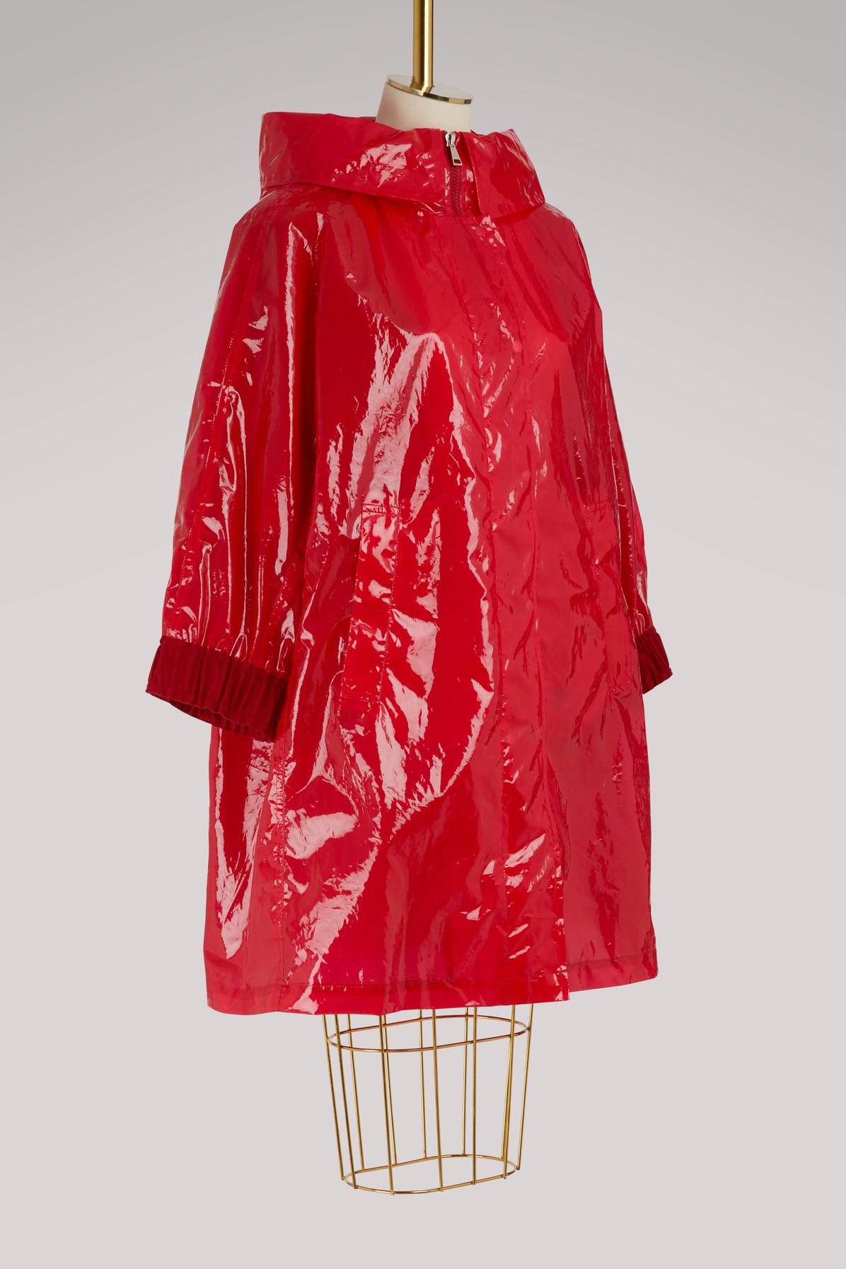red moncler raincoat red moncler raincoat