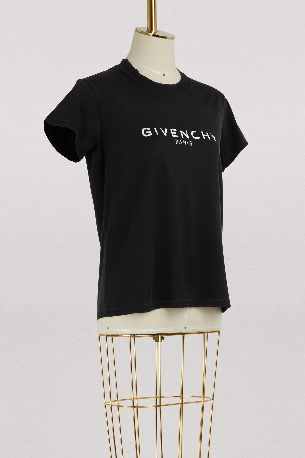 givenchy destroyed tshirt