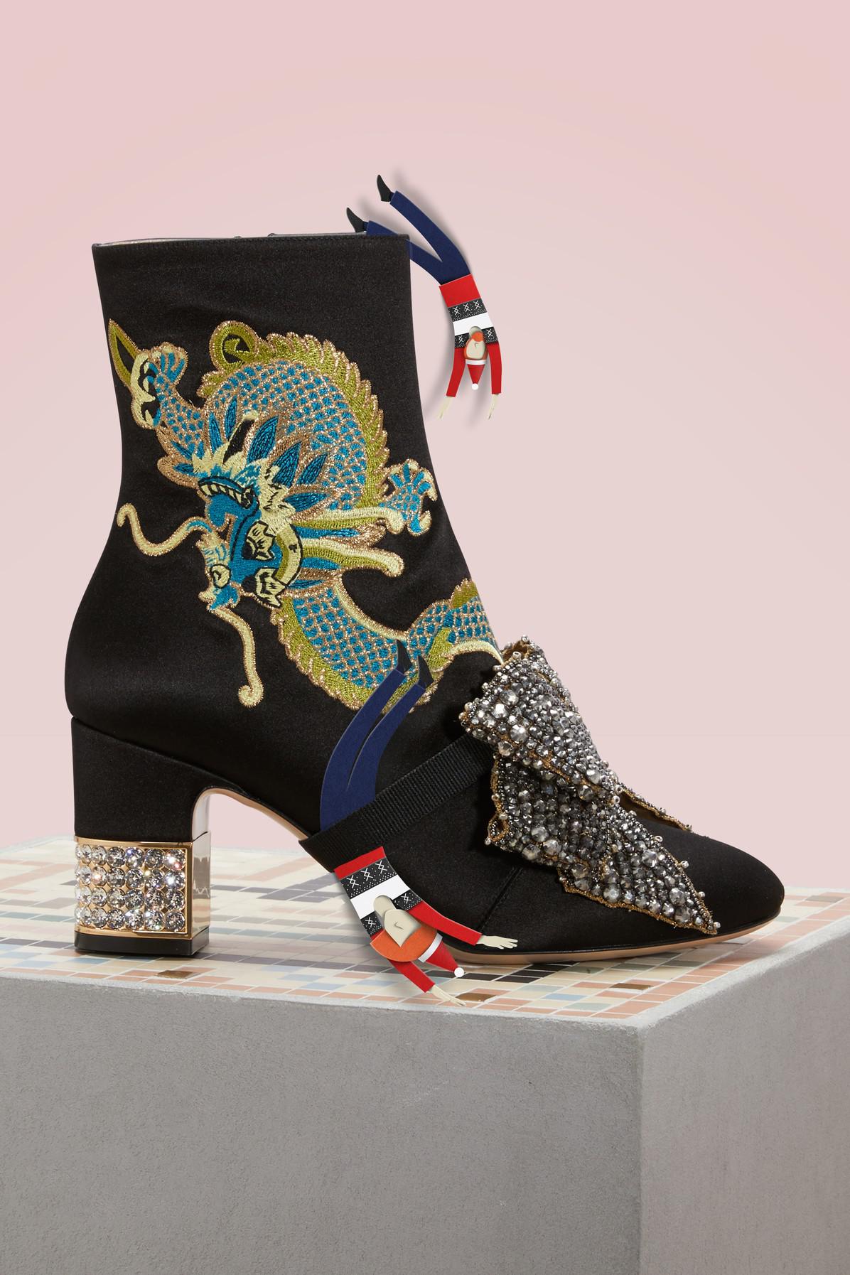 gucci dragon mules