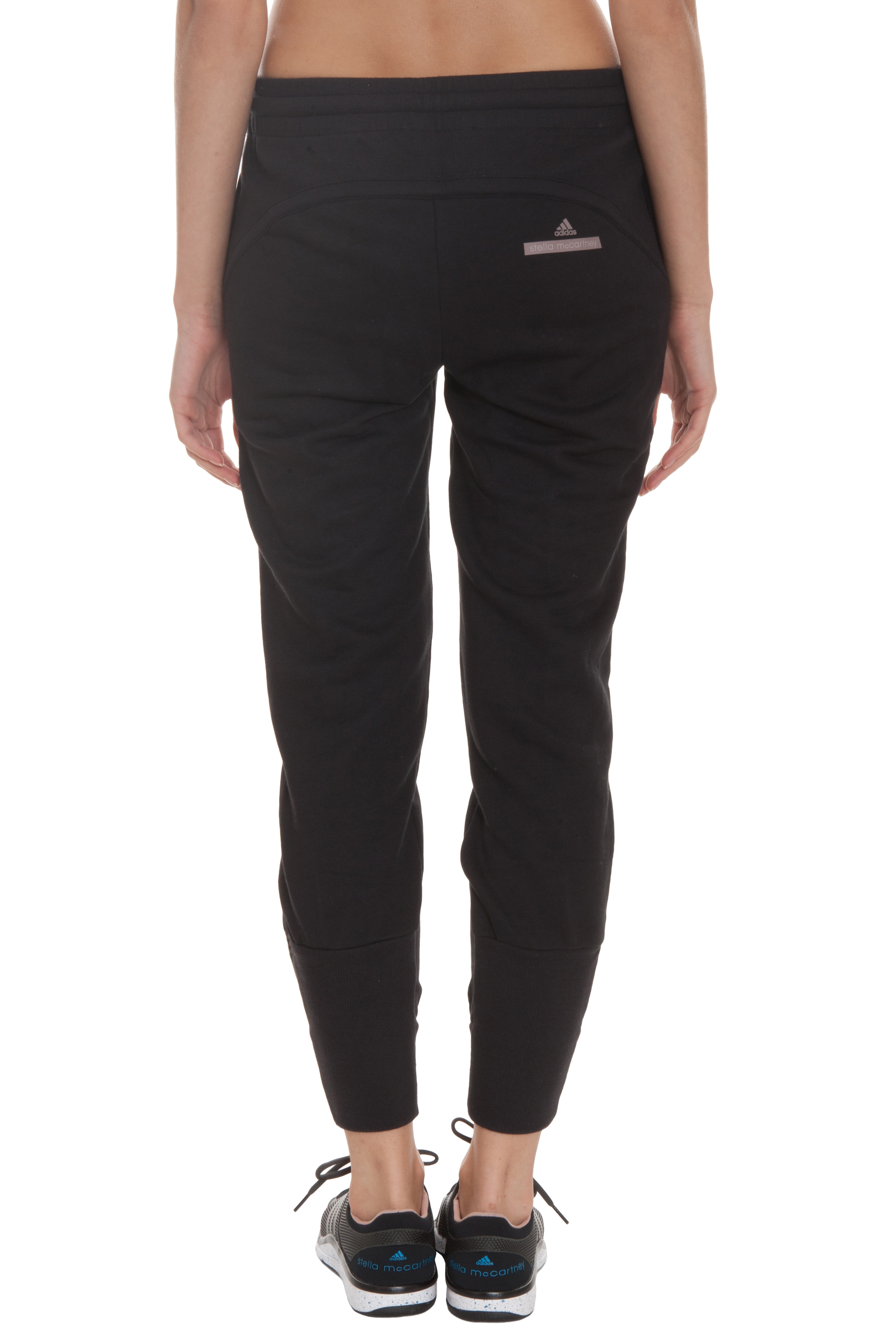 lyst adidas da stella mccartney essenziale della tuta nera lyst adidas da stella mccartney essenziale della tuta nera