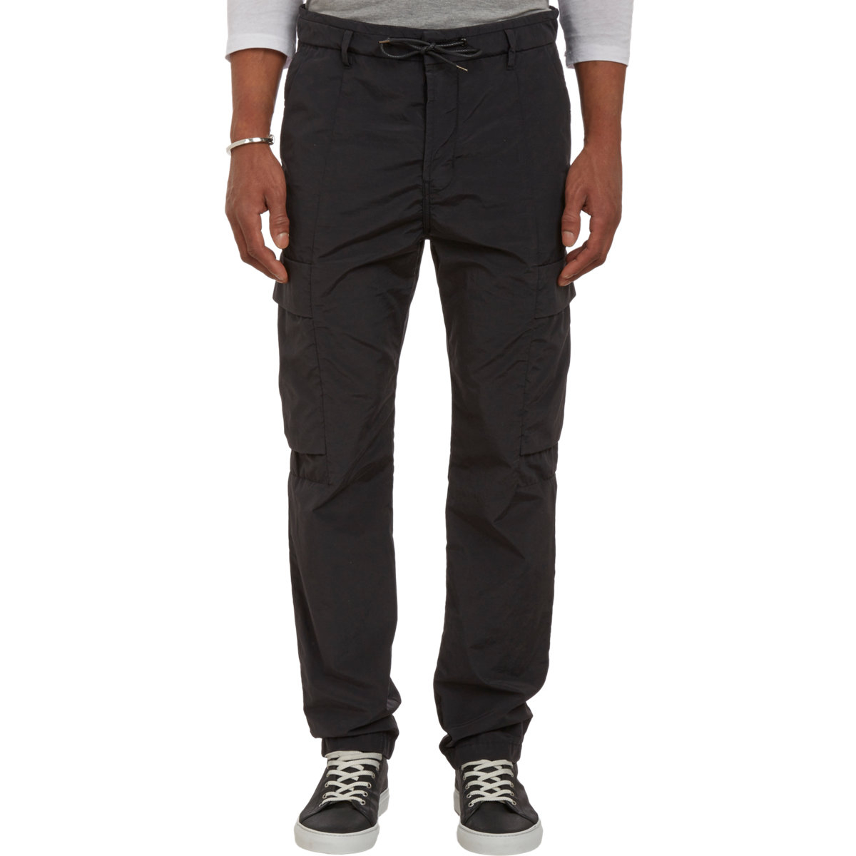 Lyst - J brand Clean Cargo Drawstring Pants in Gray for Men