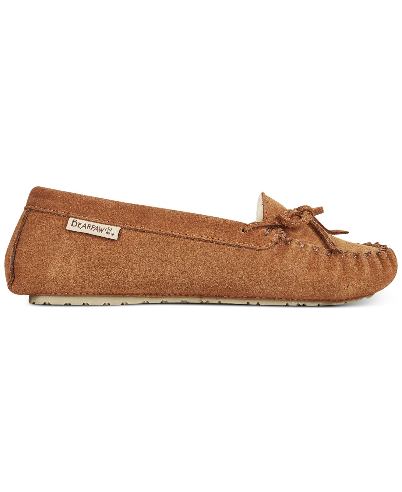 Bearpaw Astrid Moccasins in Beige (Tan) | Lyst