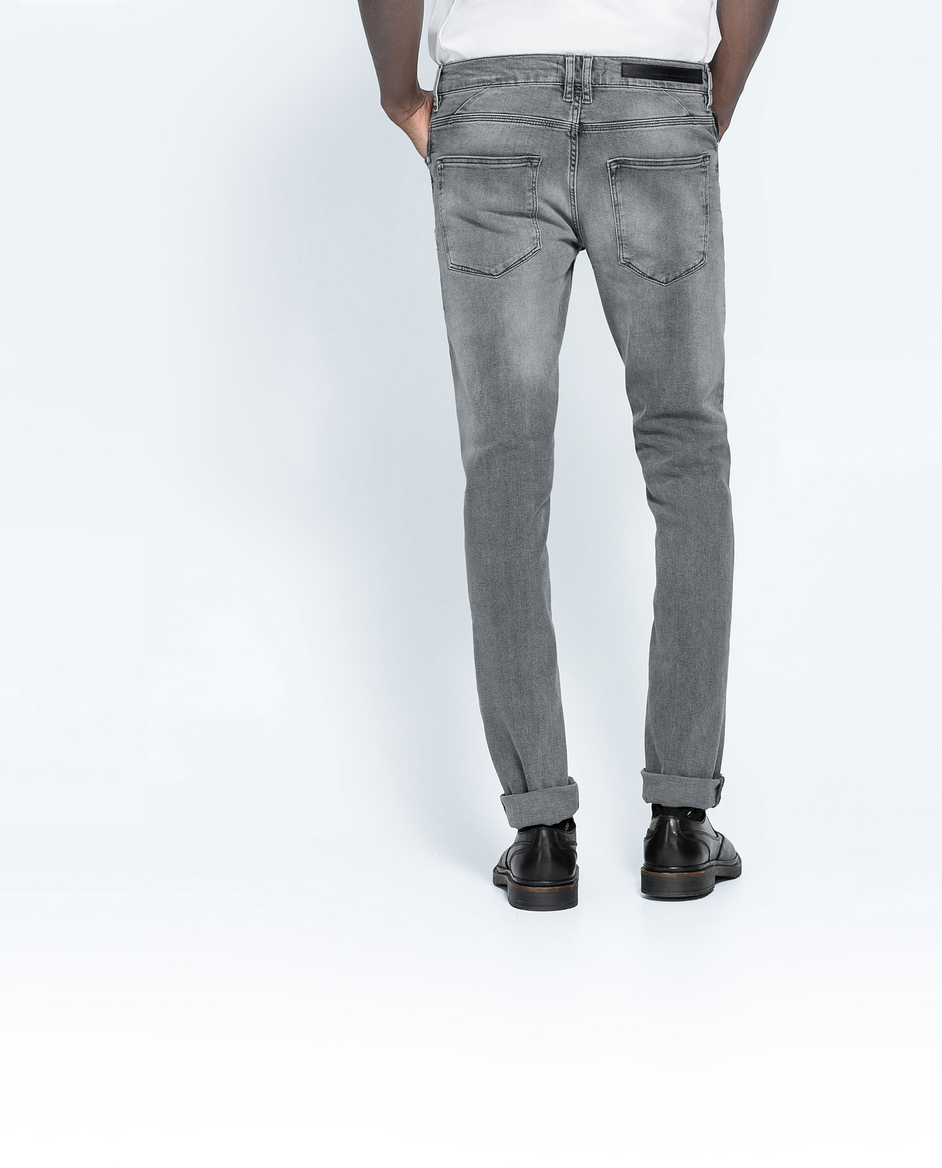 Zara Skinny Jeans in Gray for Men | Lyst
