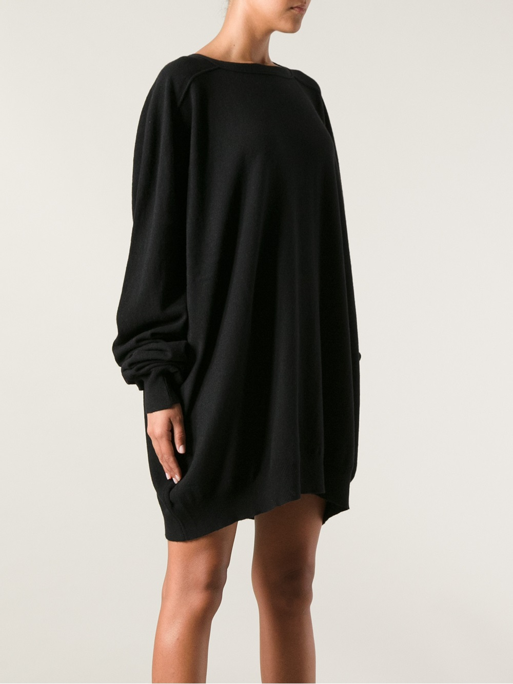 Lyst Societe anonyme Oversized Jumper  Dress  Or Top in Black 