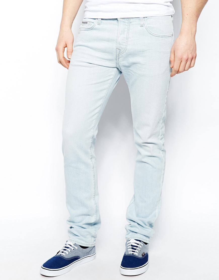 light blue jeans mens combination