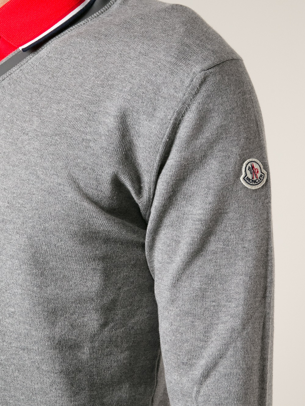 moncler grey sweater