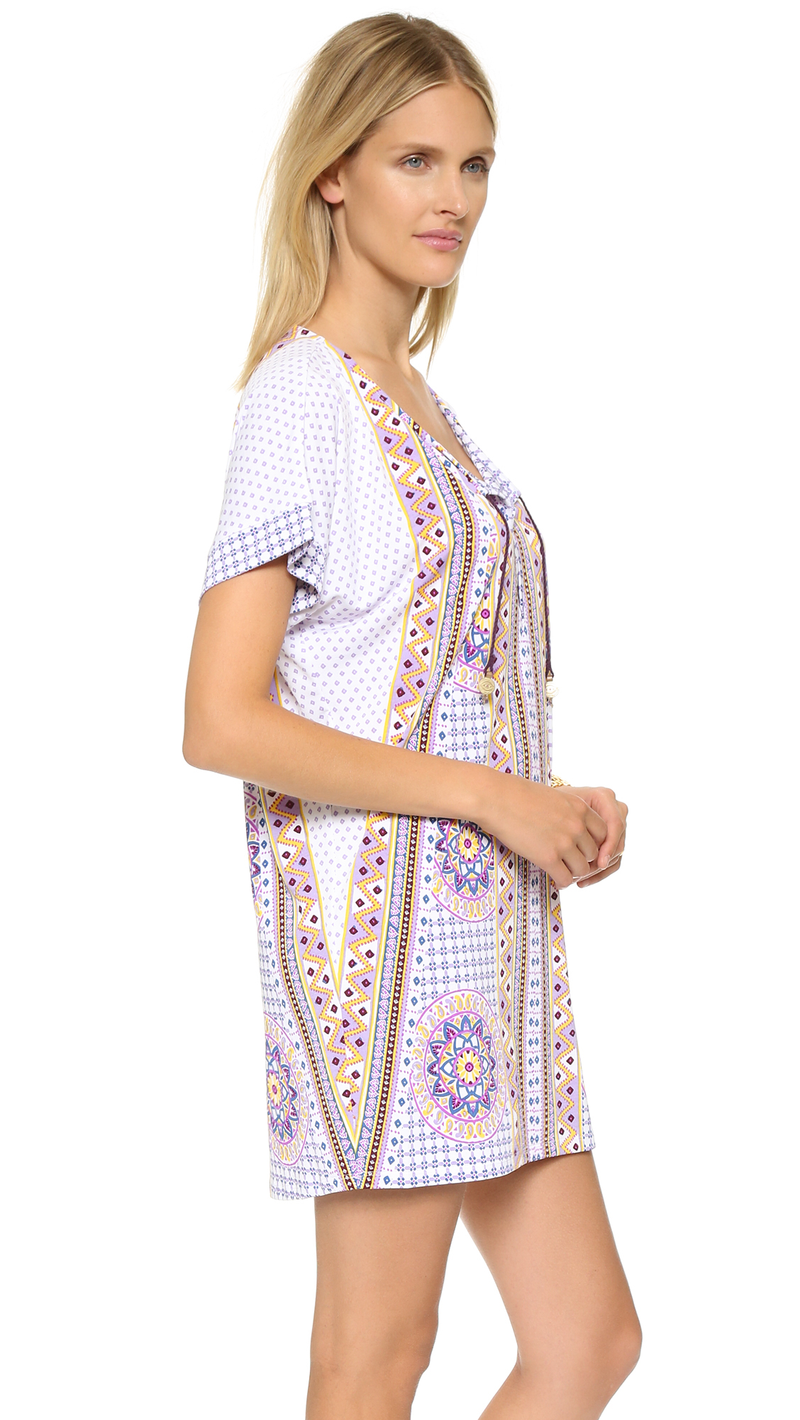 Lyst - Tigerlily Dalmatia Mumu Dress - White in White