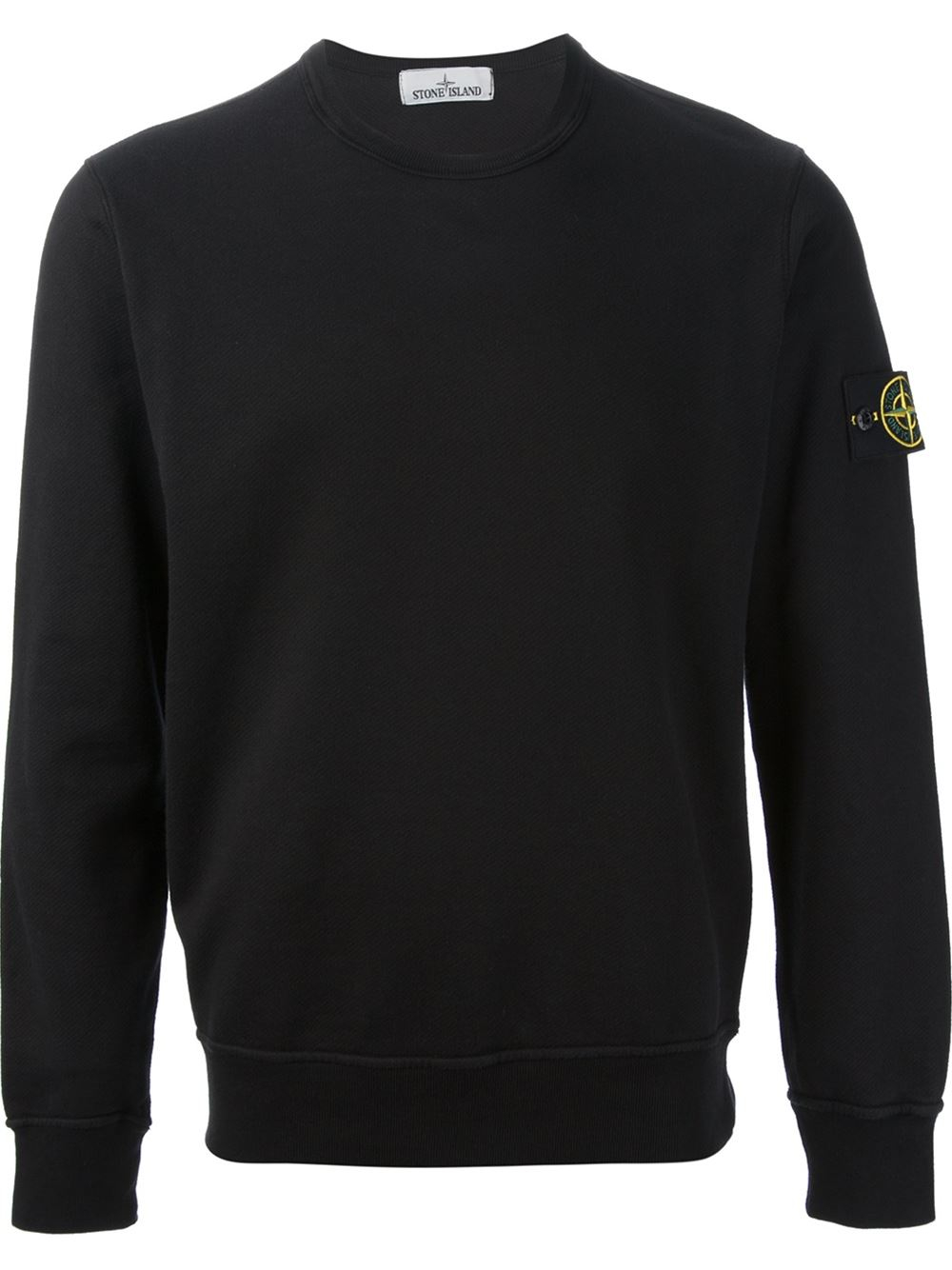 Stone Island Classic Sweatshirt in Black for Men - Lyst