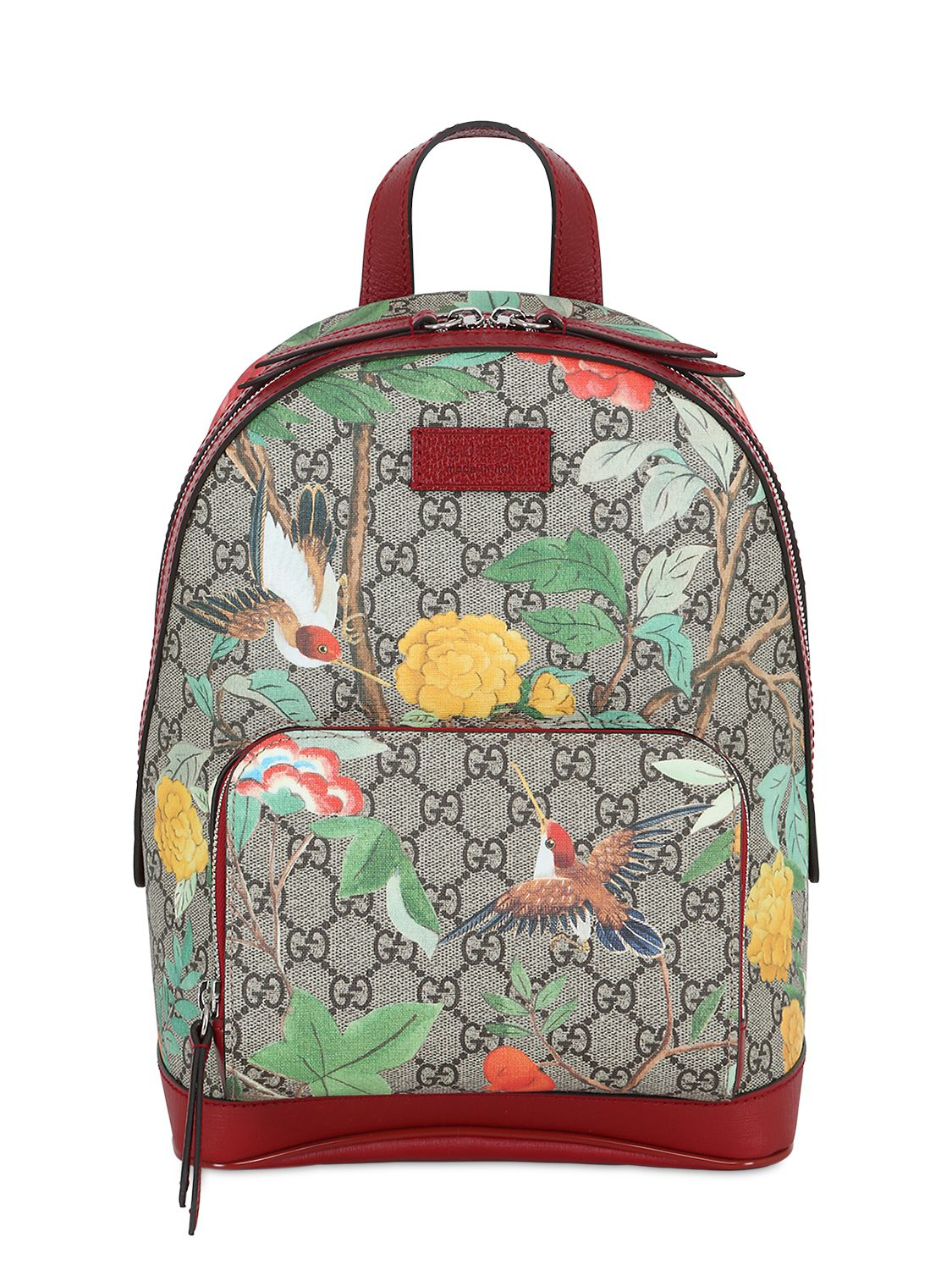Lyst - Gucci Tian GG Supreme Leather Backpack for Men