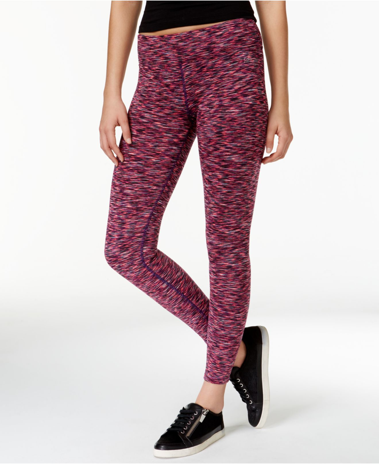 Calvin klein Performance Leggings in Pink | Lyst