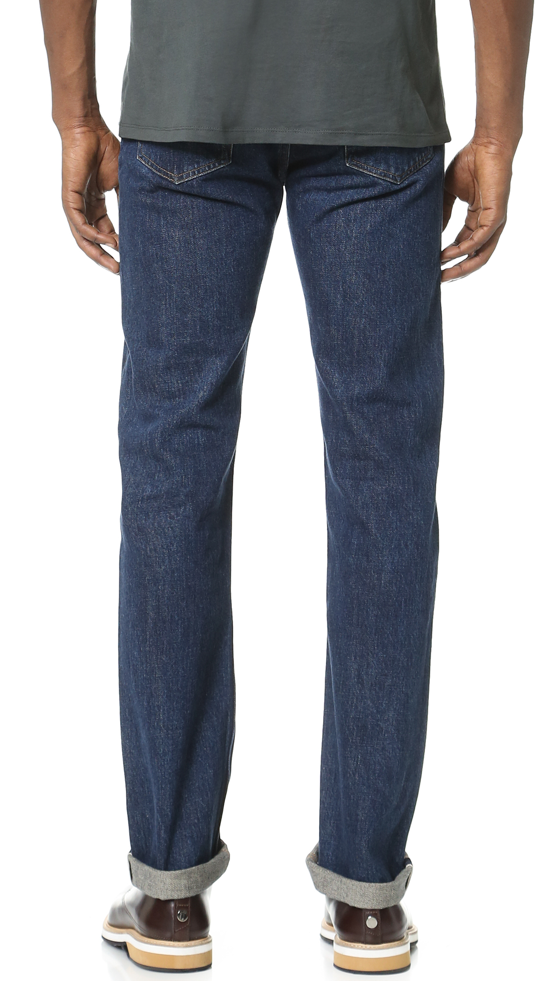 A.p.c. New Standard Washed Jeans in Blue for Men | Lyst