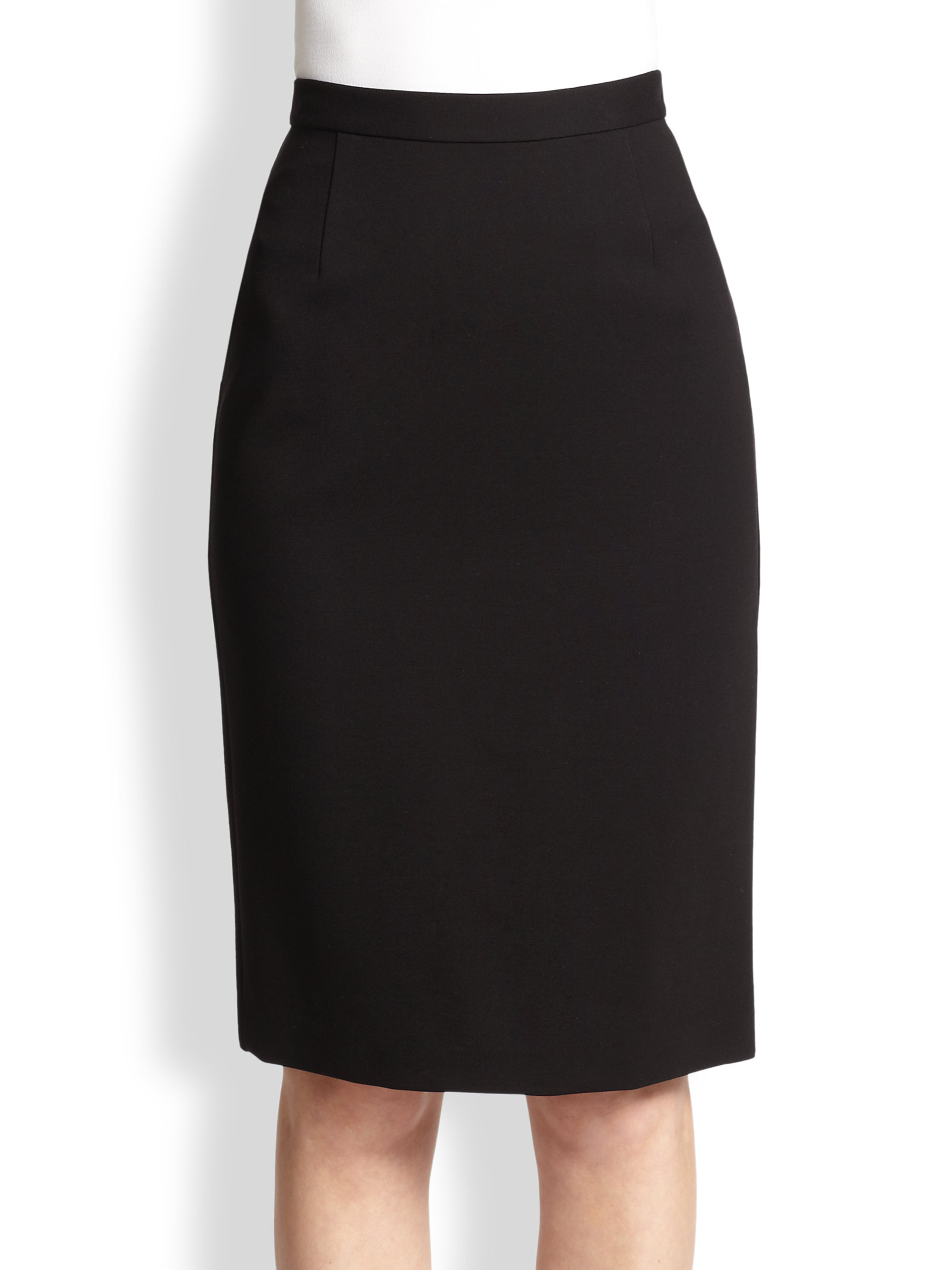 Black Slim Skirt 113