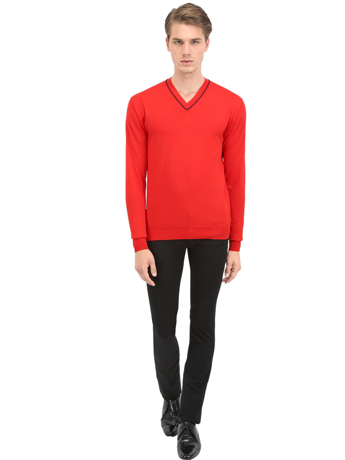 dior red sweater