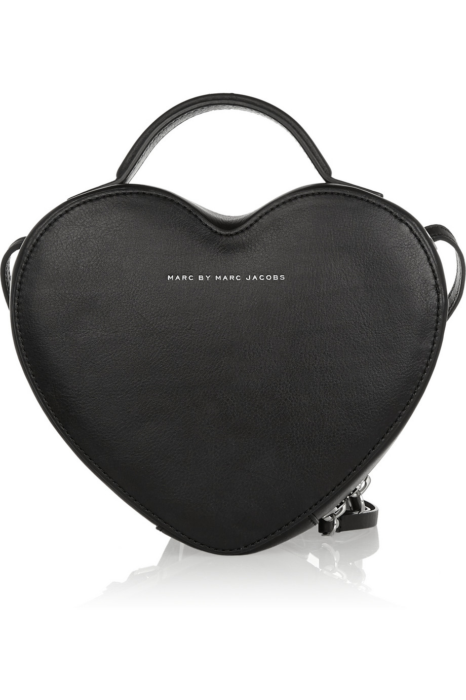 Marc By Jacobs Heart To Quilted Leather Shoulder Bag In Gallery