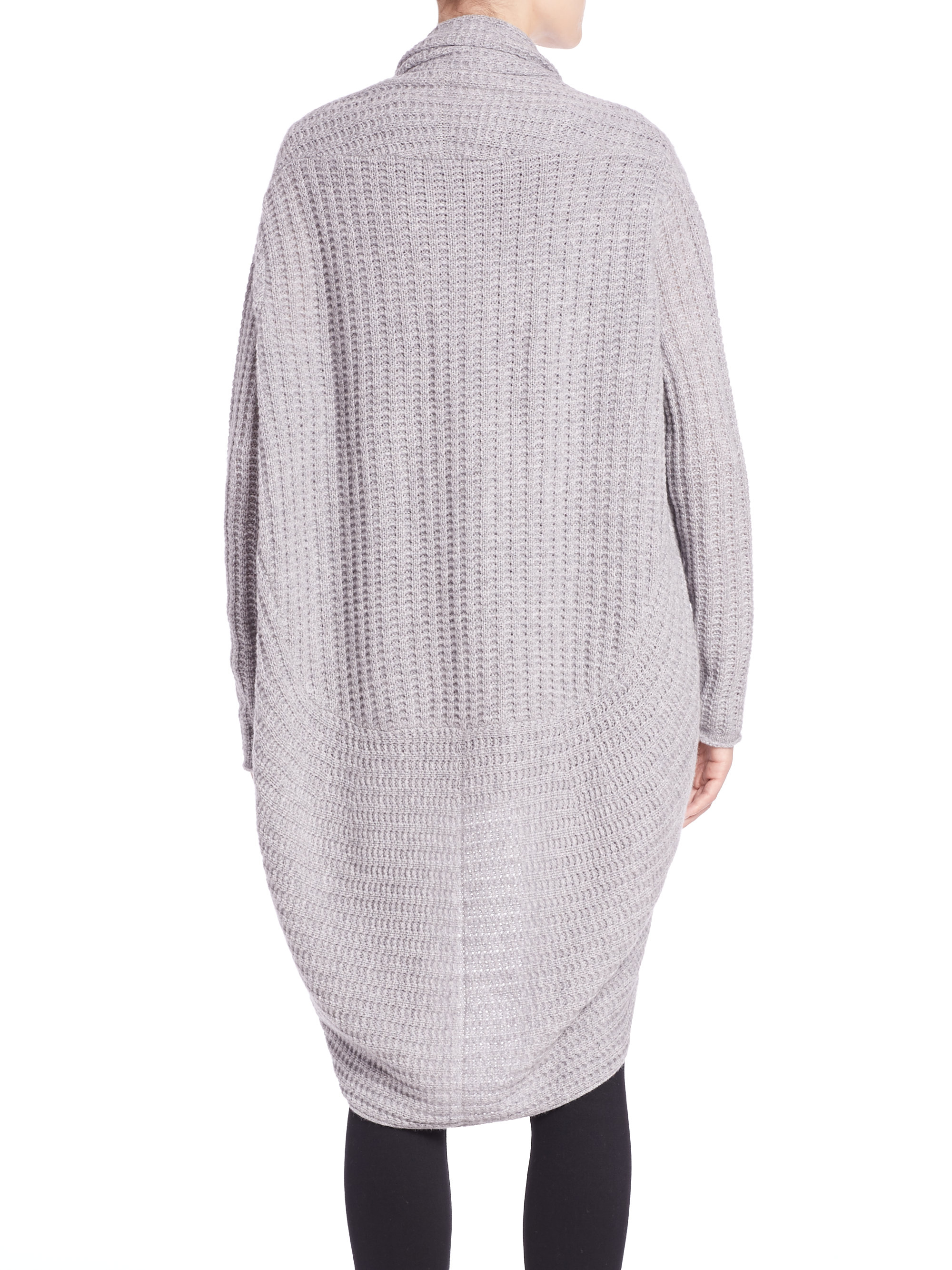 Lyst - 360Cashmere Josephine Cashmere Cocoon Sweater in Gray