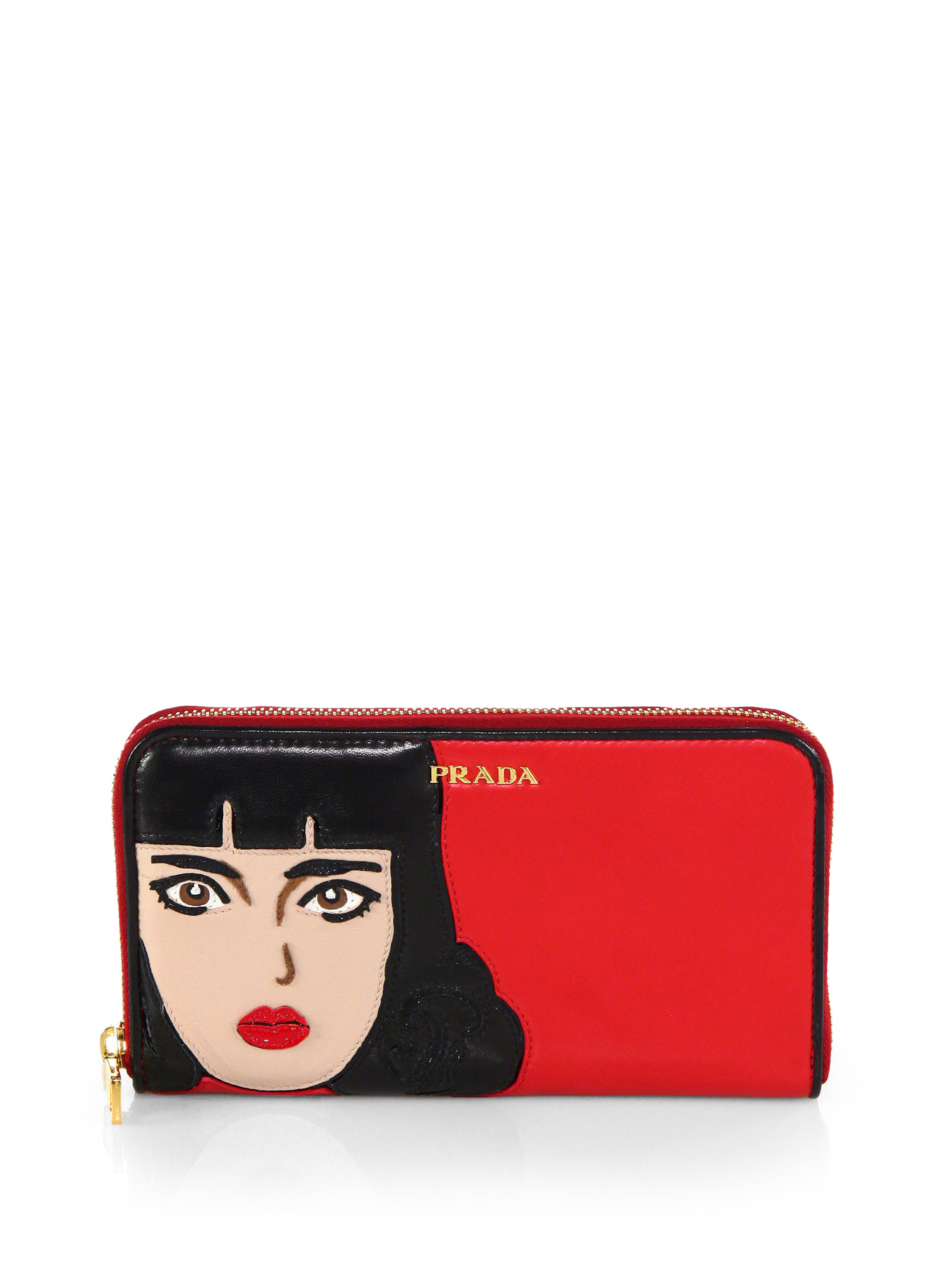 prada multicolor wallet